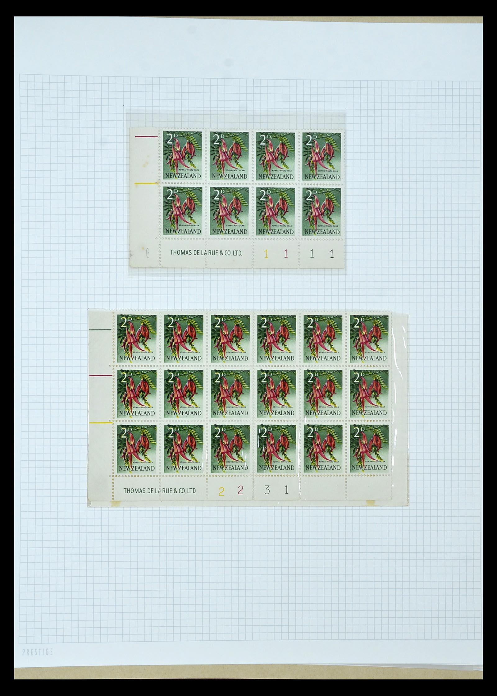 34901 259 - Stamp Collection 34901 New Zealand 1862-1970.
