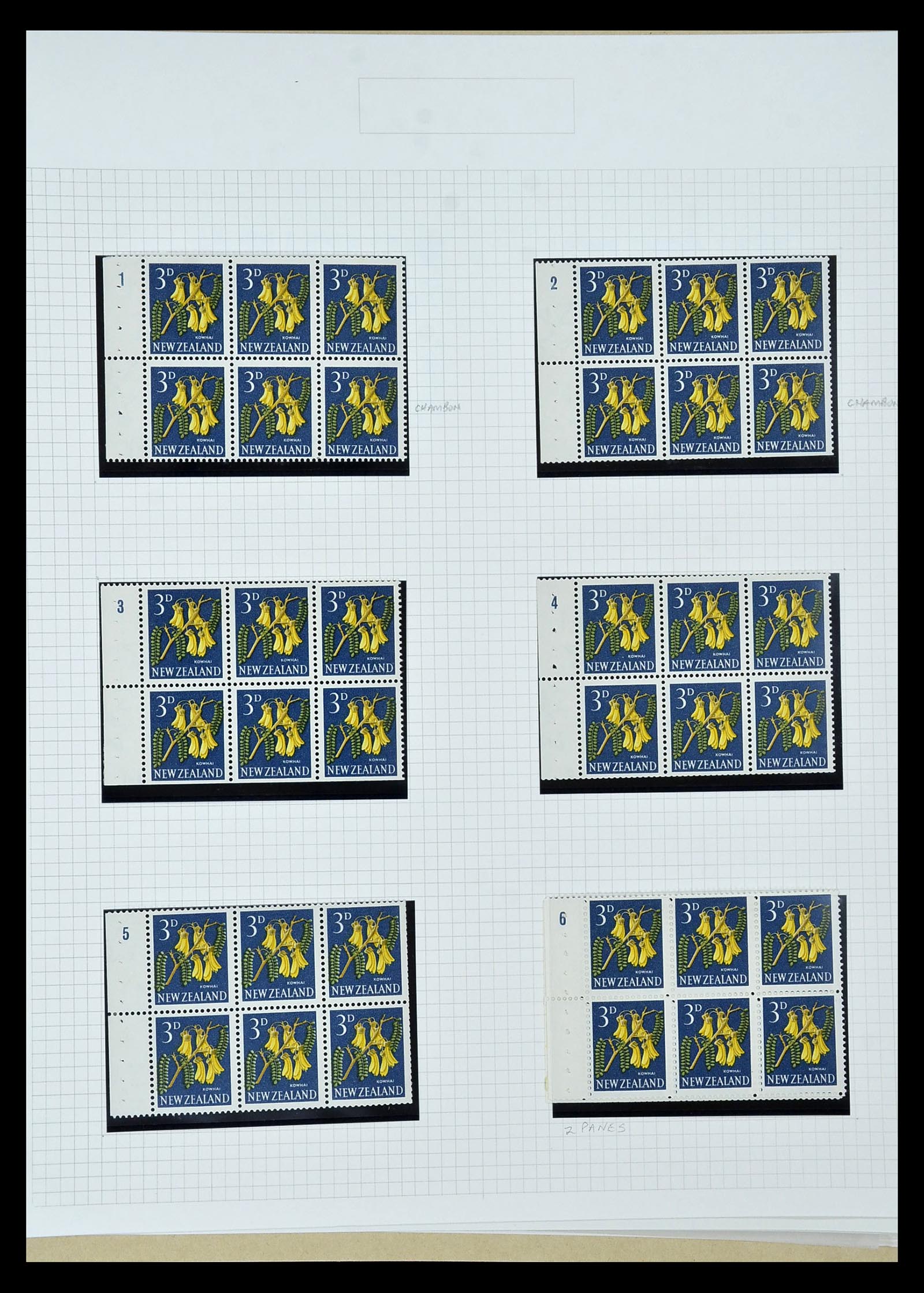 34901 264 - Postzegelverzameling 34901 Nieuw Zeeland 1862-1970.