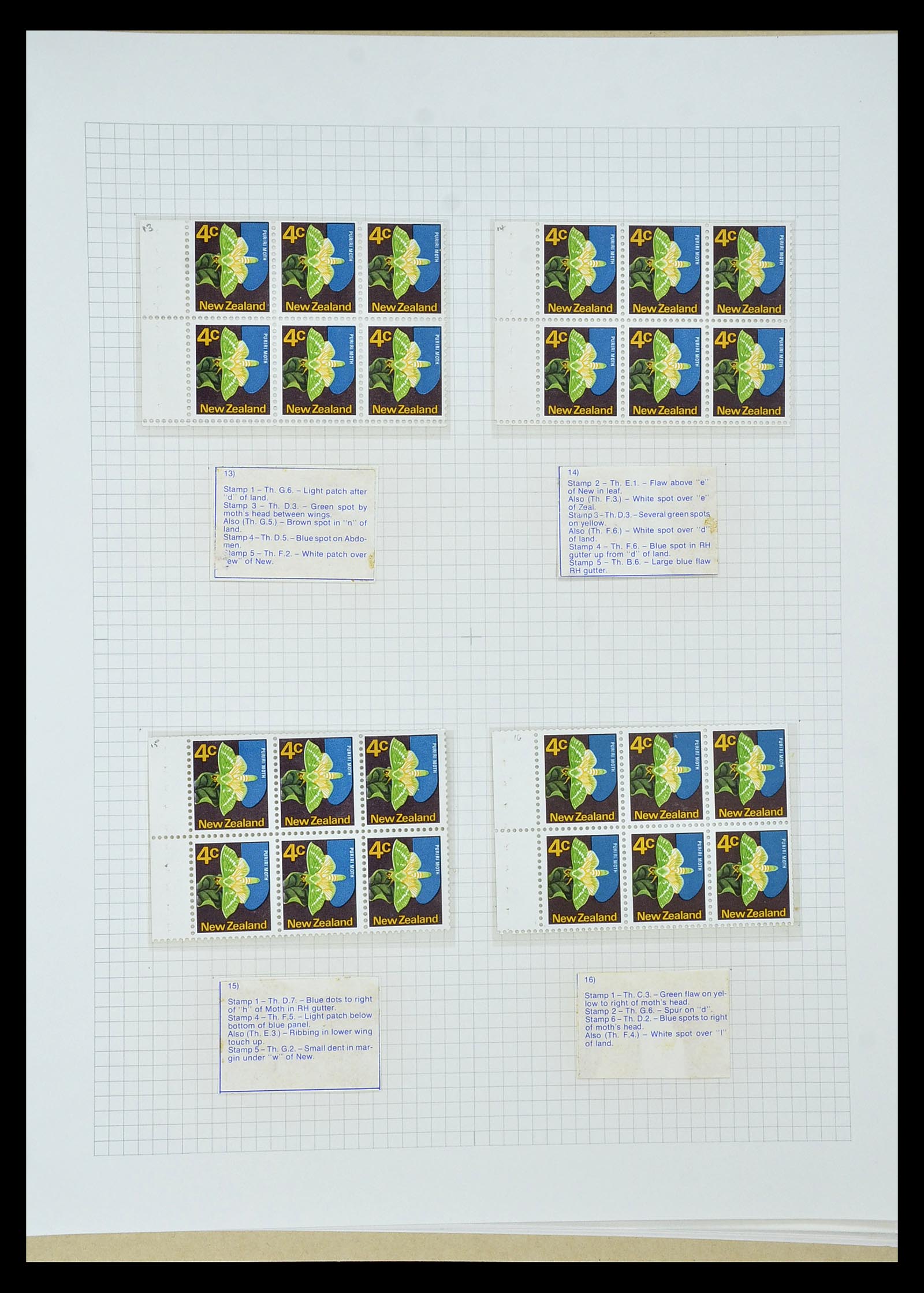 34901 268 - Postzegelverzameling 34901 Nieuw Zeeland 1862-1970.
