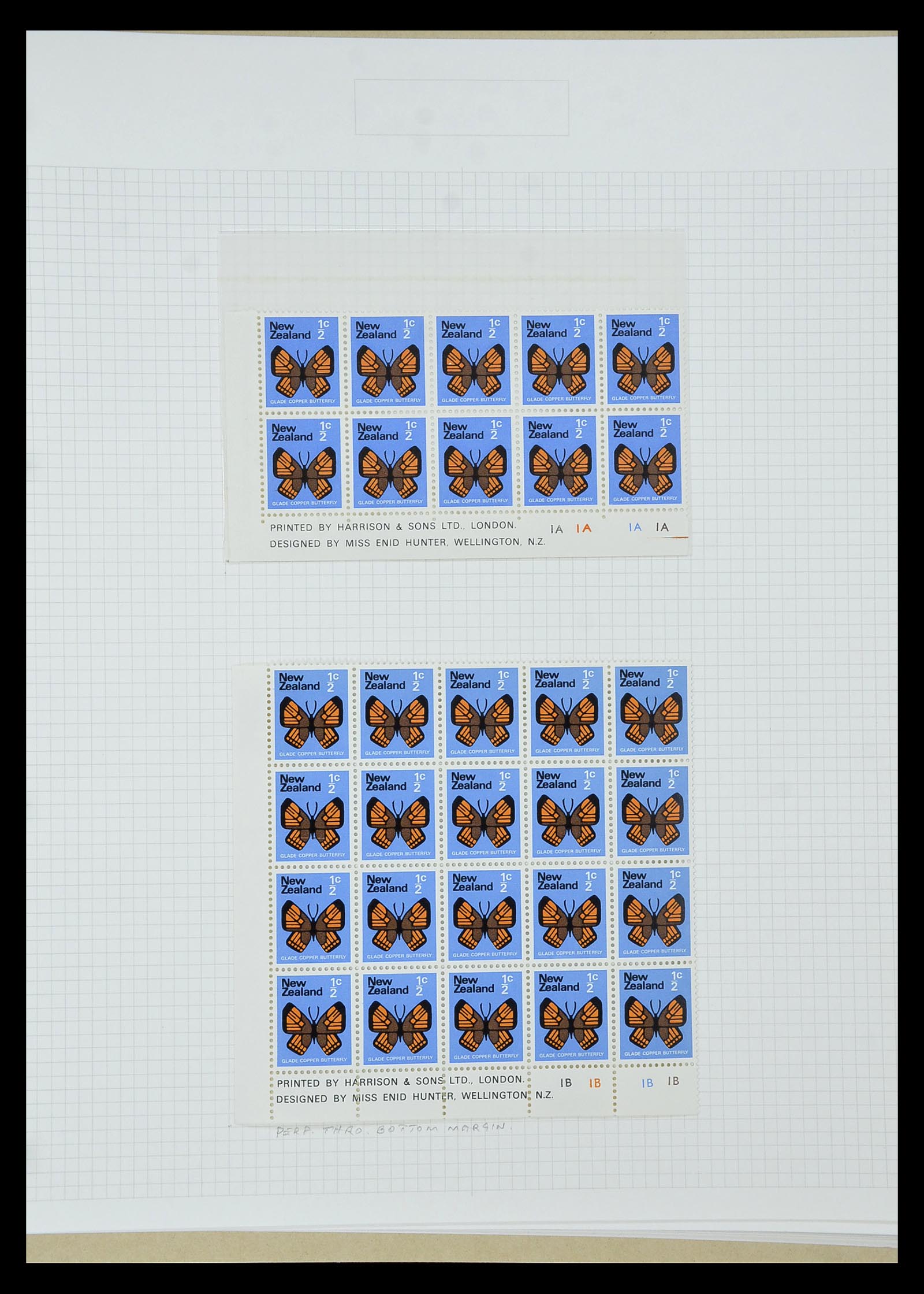 34901 272 - Postzegelverzameling 34901 Nieuw Zeeland 1862-1970.
