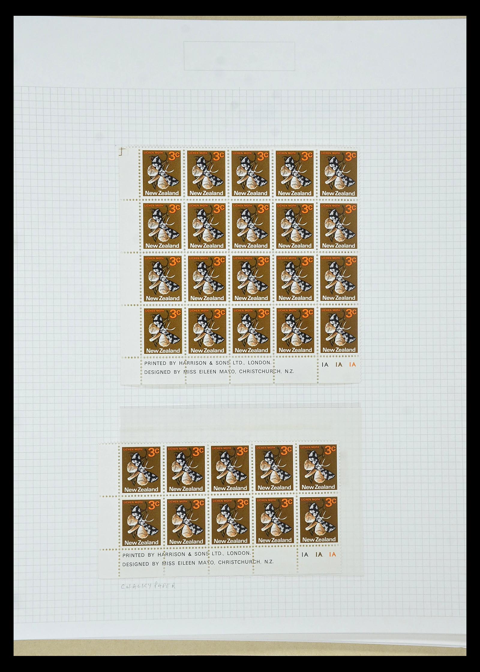 34901 276 - Stamp Collection 34901 New Zealand 1862-1970.