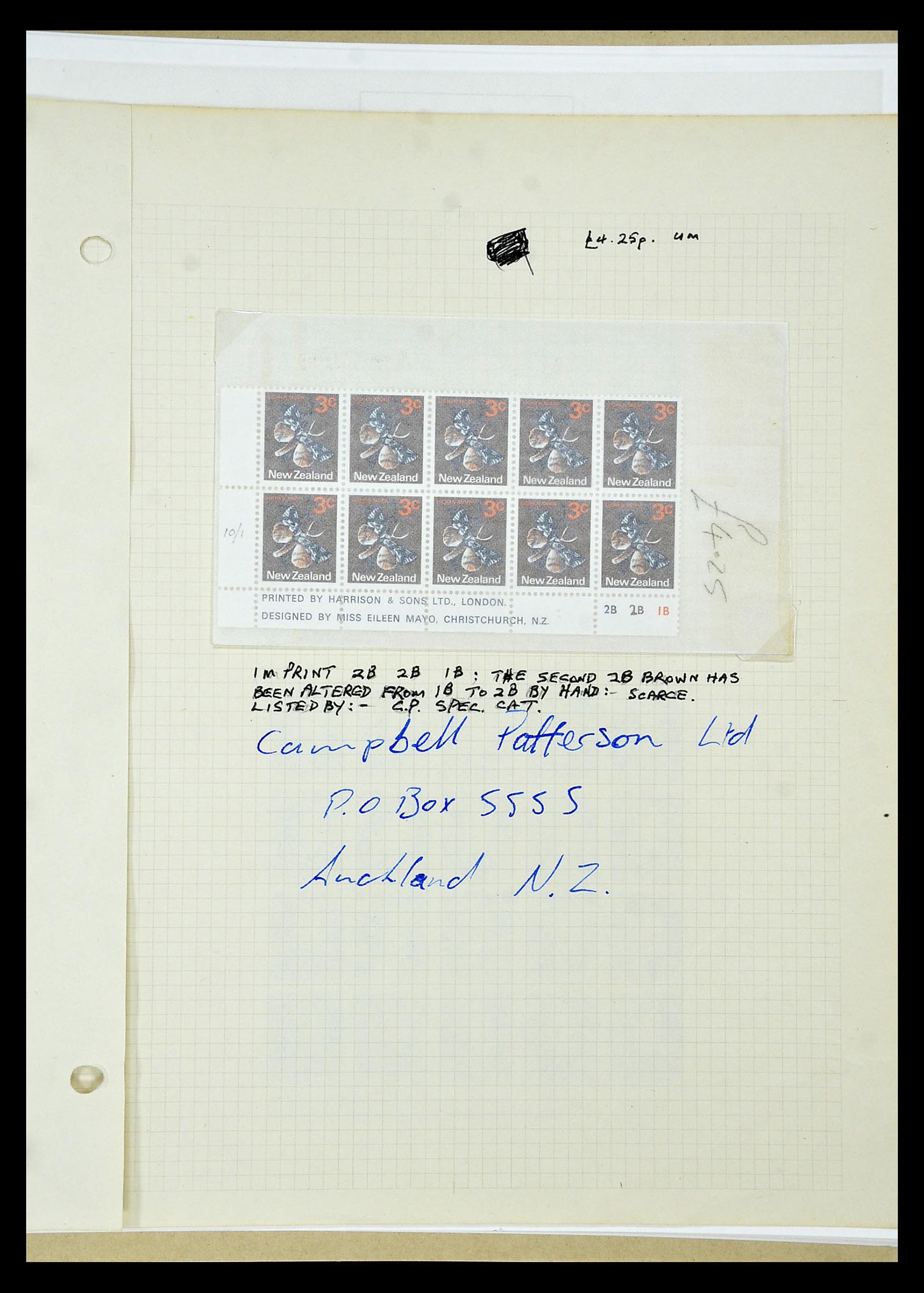 34901 277 - Postzegelverzameling 34901 Nieuw Zeeland 1862-1970.