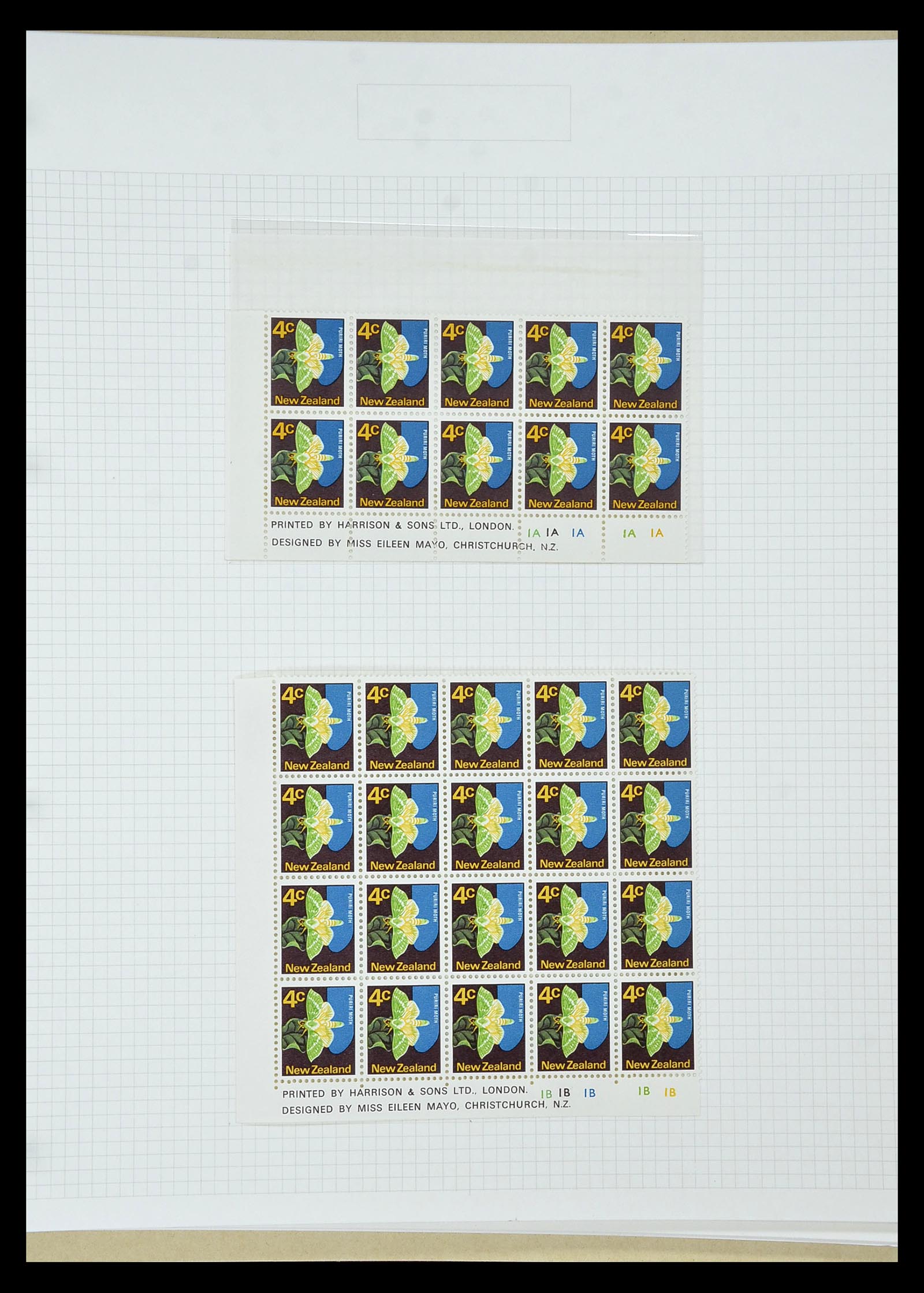 34901 278 - Postzegelverzameling 34901 Nieuw Zeeland 1862-1970.
