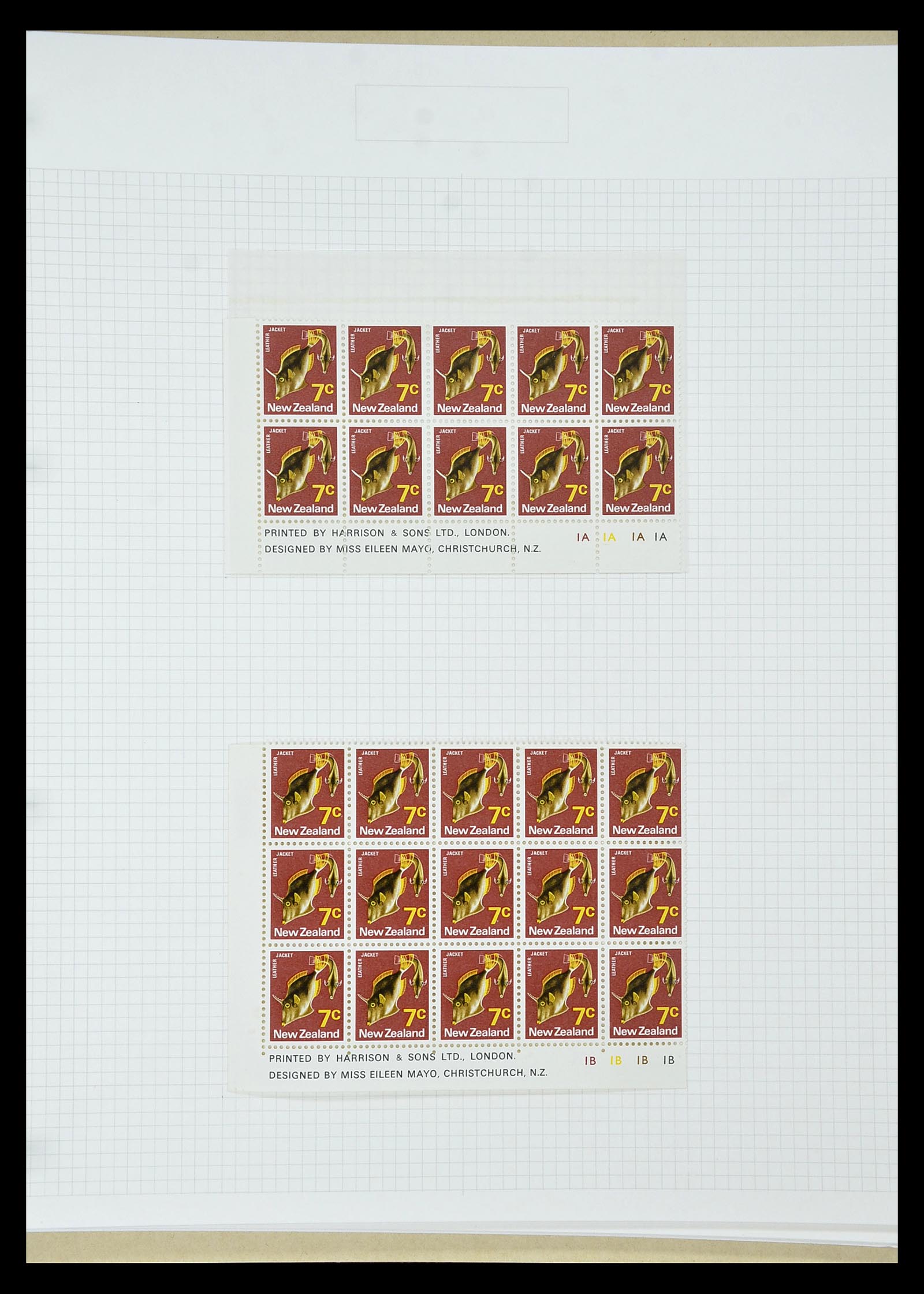 34901 281 - Stamp Collection 34901 New Zealand 1862-1970.