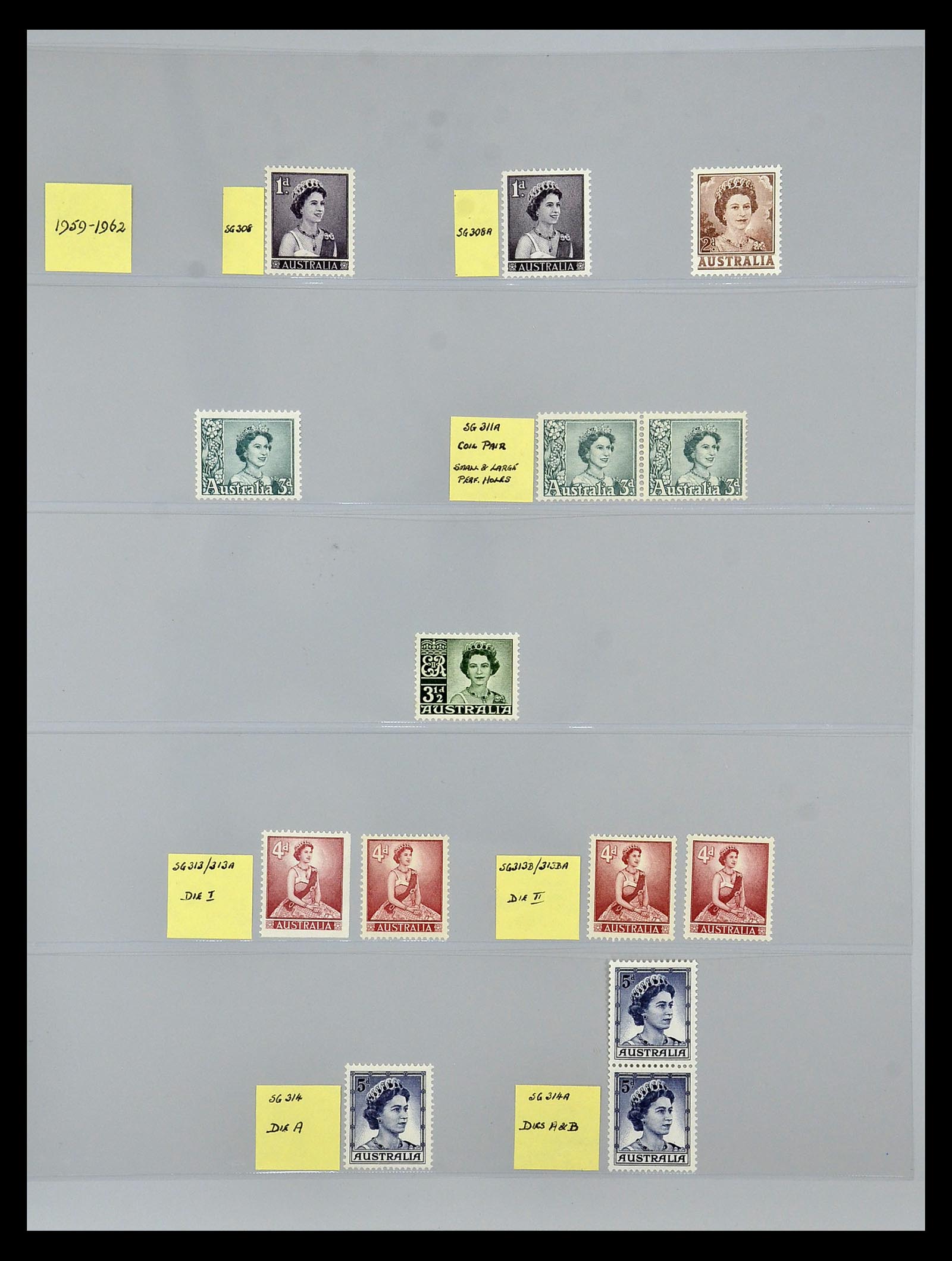 34902 021 - Stamp collection 34902 Australia 1913-1978.