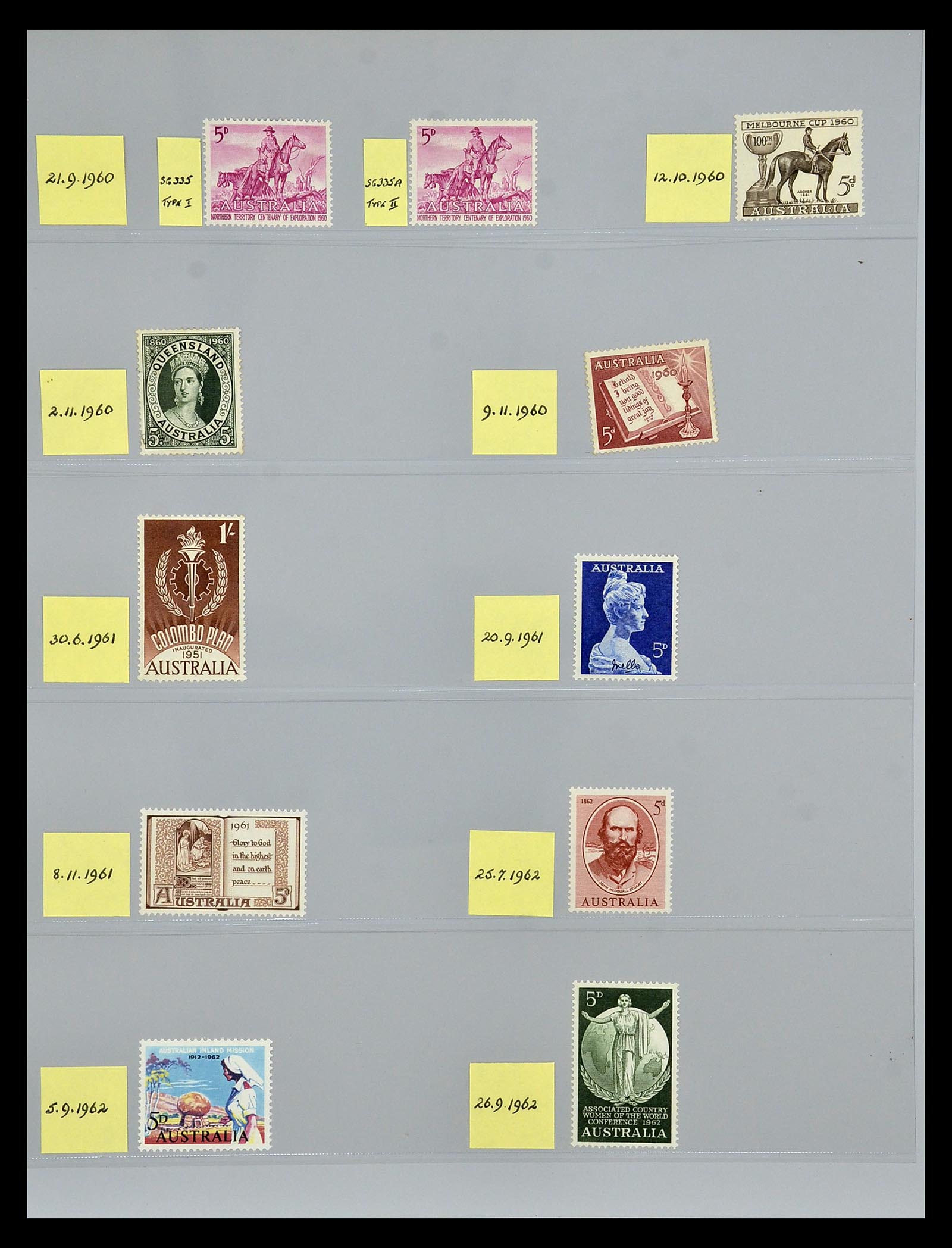 34902 023 - Stamp collection 34902 Australia 1913-1978.