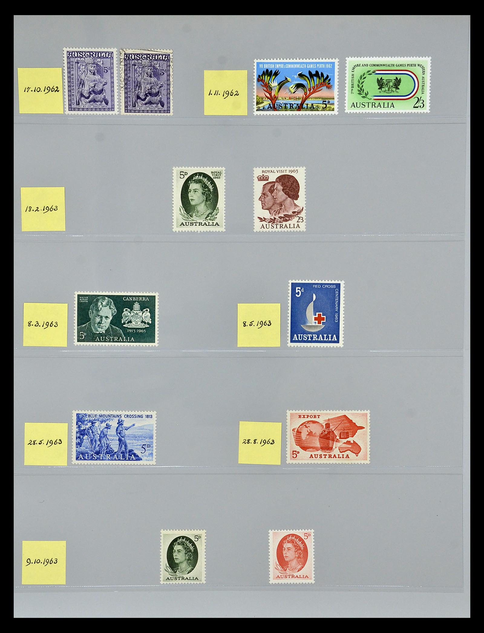 34902 024 - Stamp collection 34902 Australia 1913-1978.