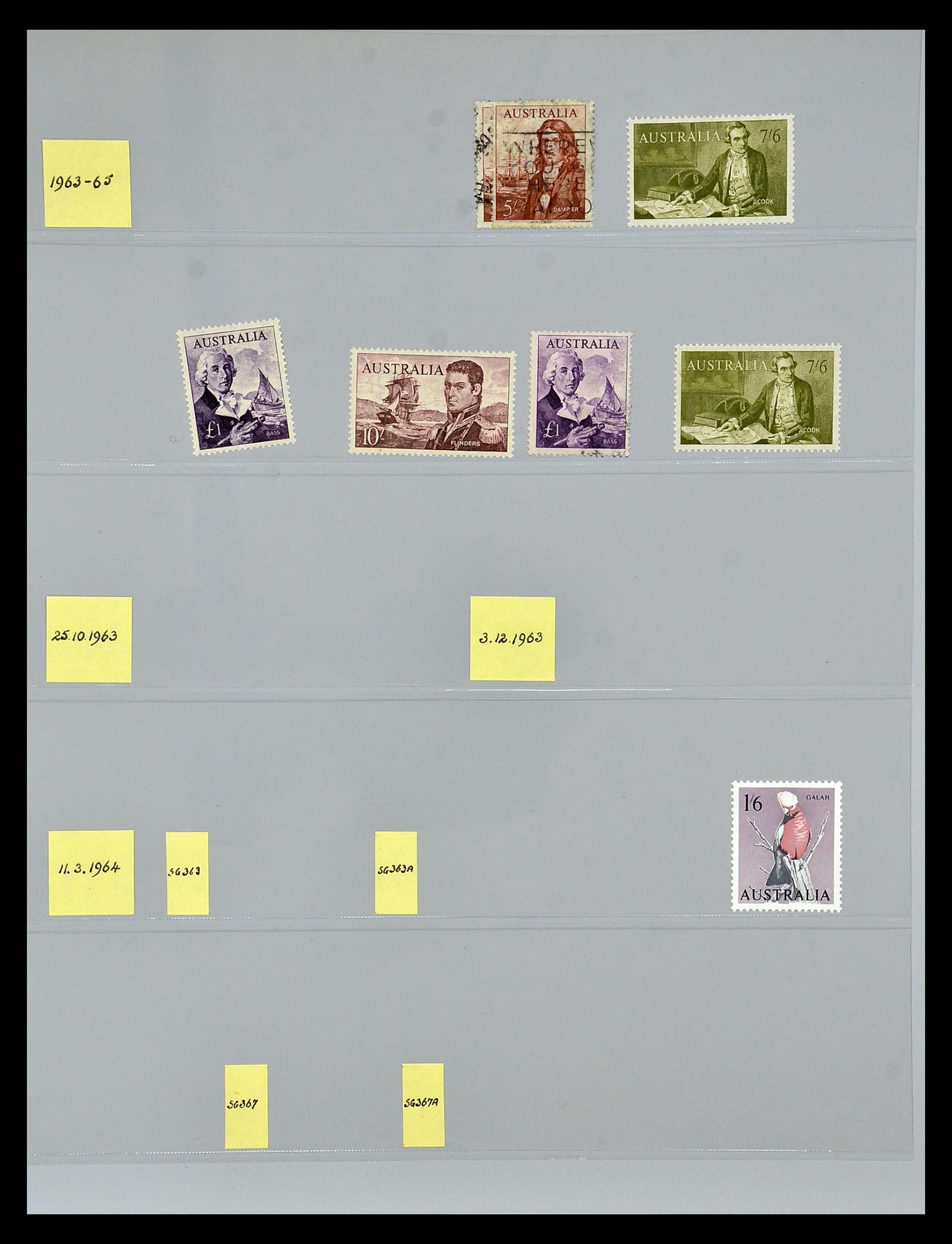 34902 025 - Stamp collection 34902 Australia 1913-1978.