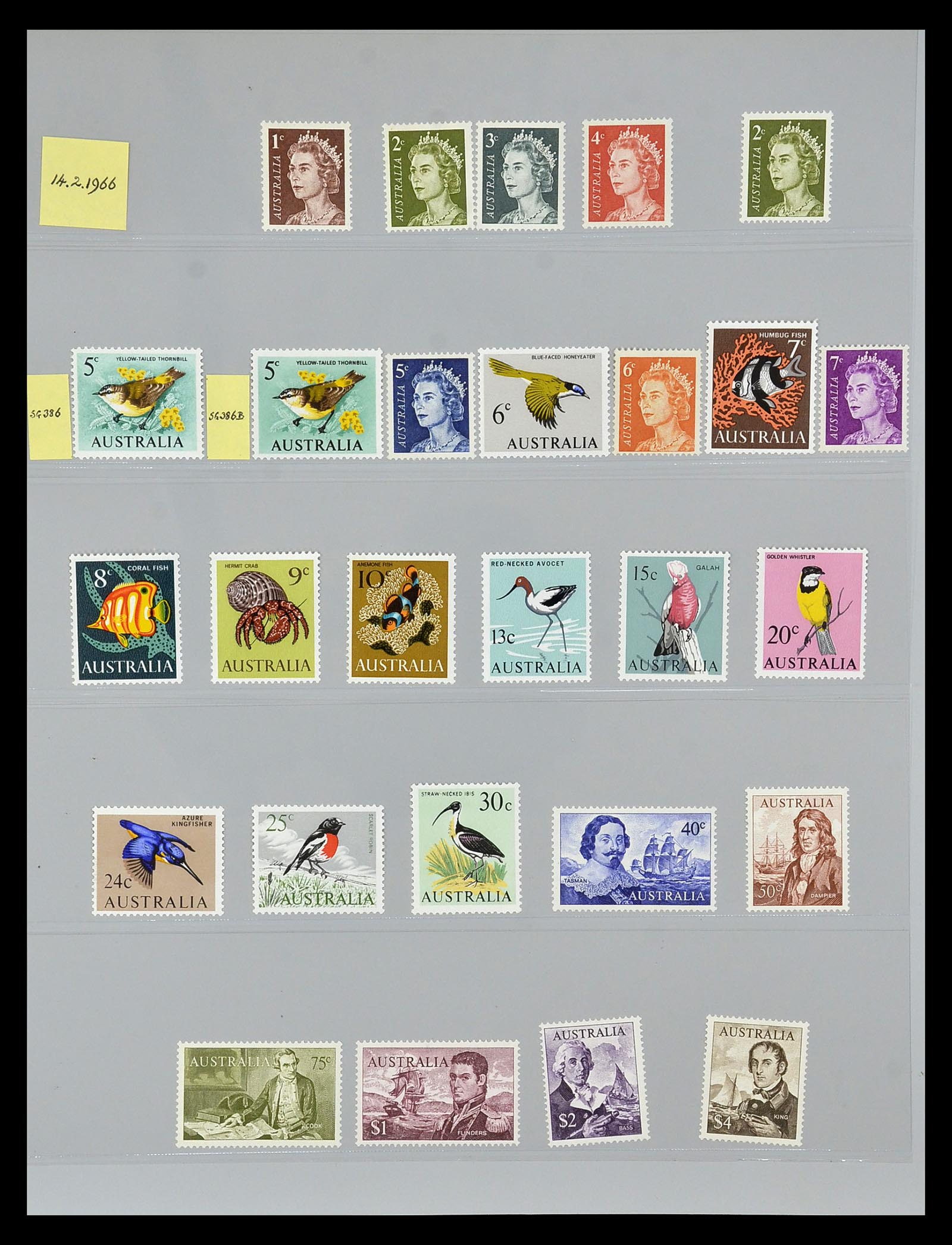 34902 027 - Stamp collection 34902 Australia 1913-1978.