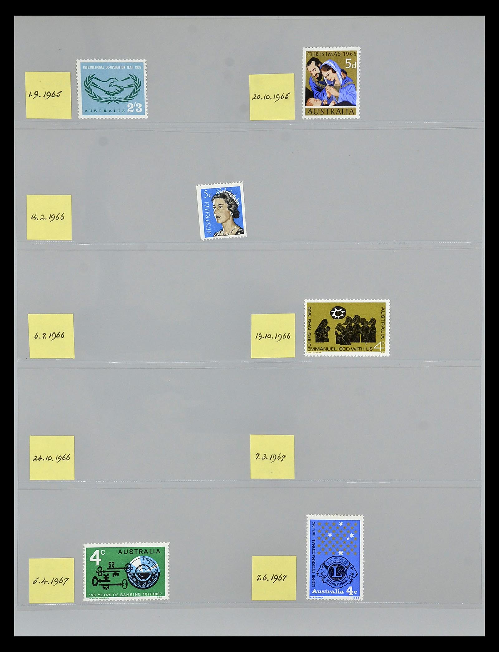34902 028 - Stamp collection 34902 Australia 1913-1978.