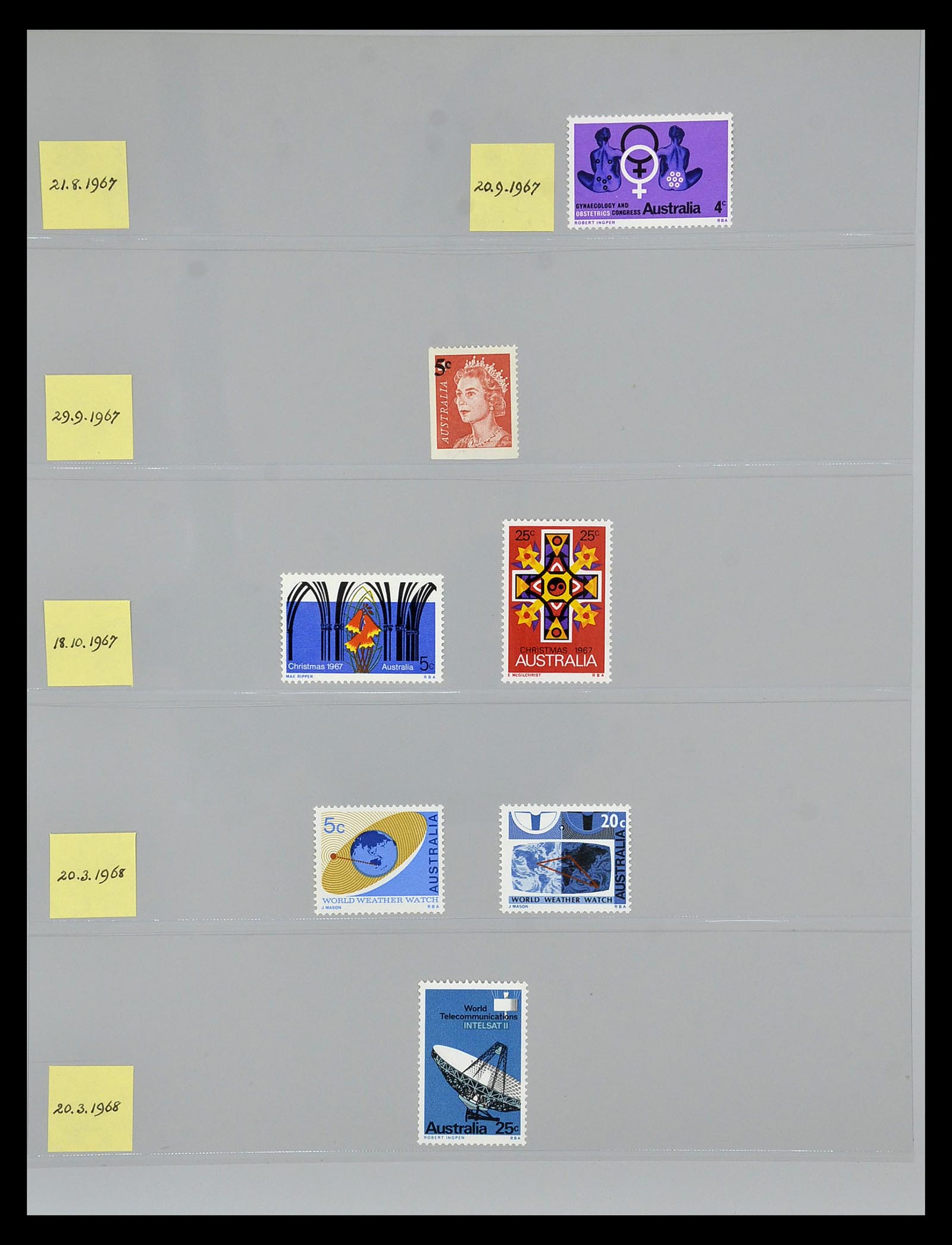 34902 029 - Stamp collection 34902 Australia 1913-1978.
