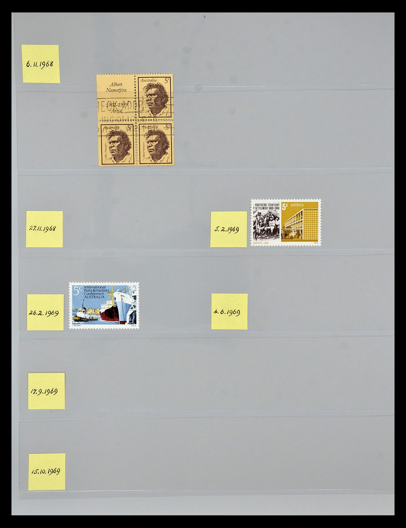 34902 031 - Stamp collection 34902 Australia 1913-1978.