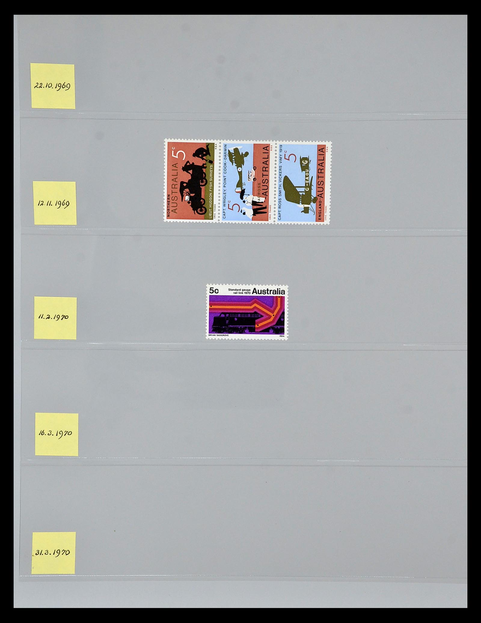 34902 034 - Stamp collection 34902 Australia 1913-1978.