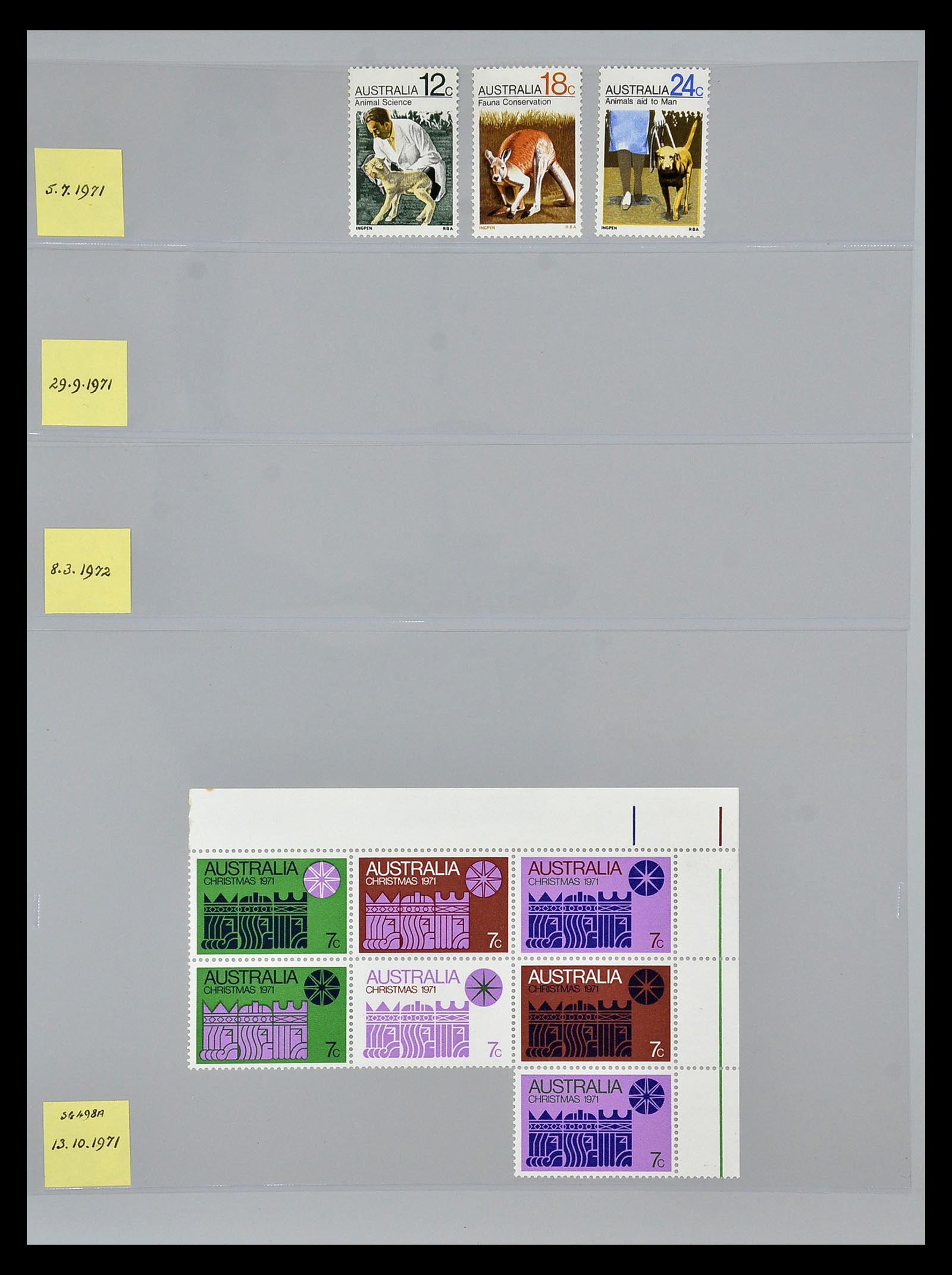 34902 038 - Stamp collection 34902 Australia 1913-1978.