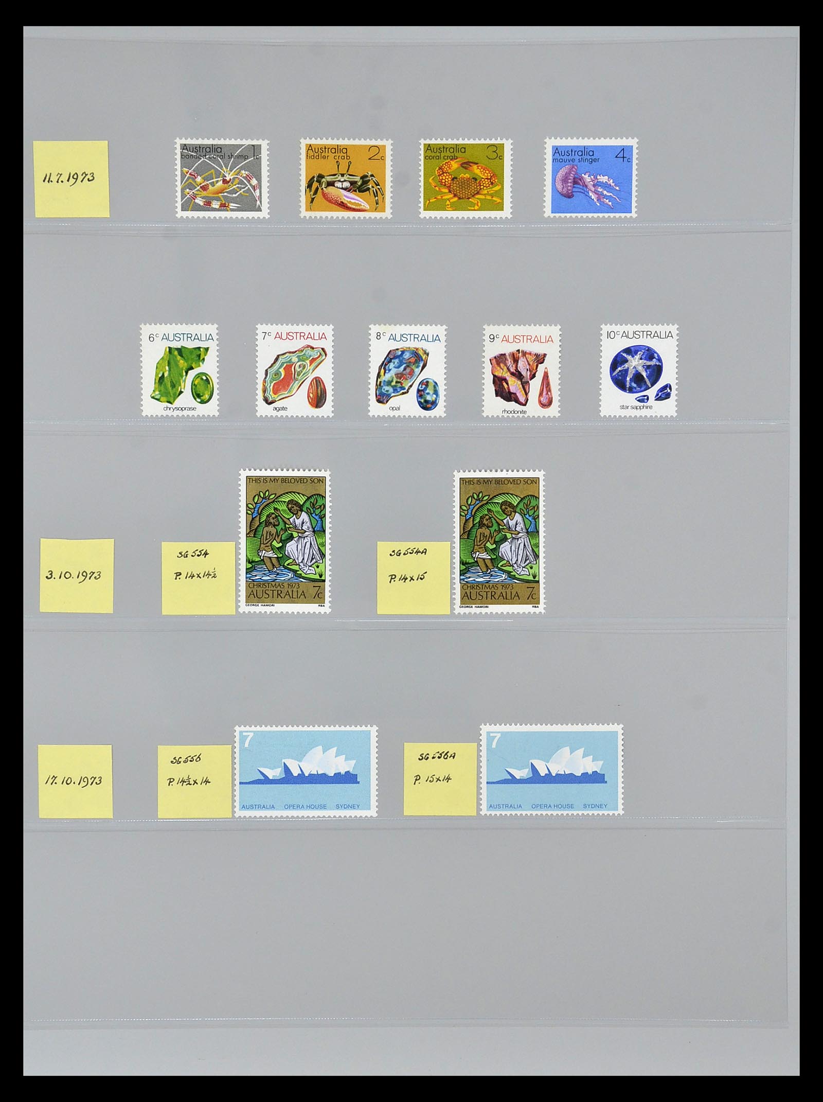 34902 042 - Stamp collection 34902 Australia 1913-1978.