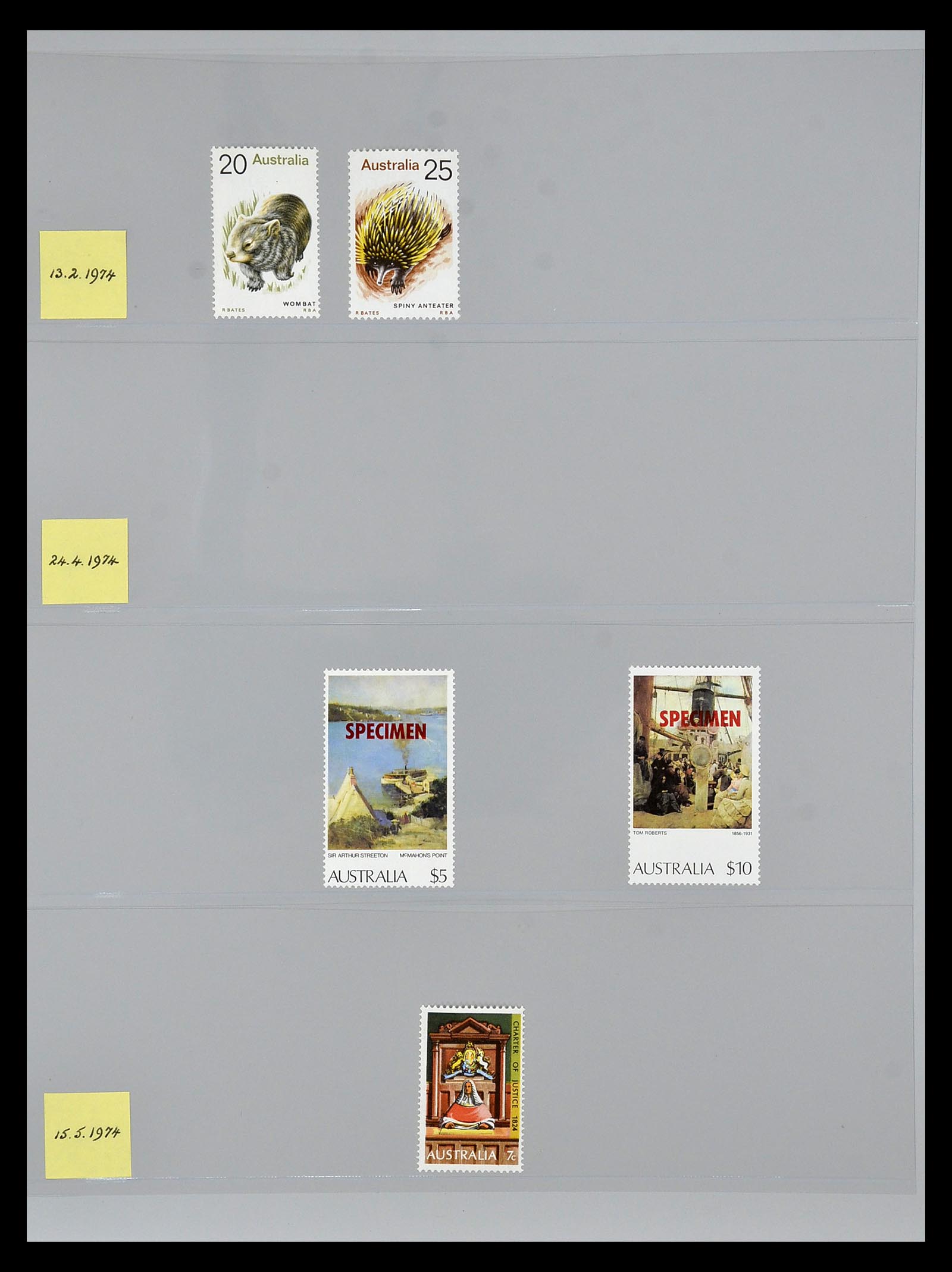 34902 043 - Stamp collection 34902 Australia 1913-1978.