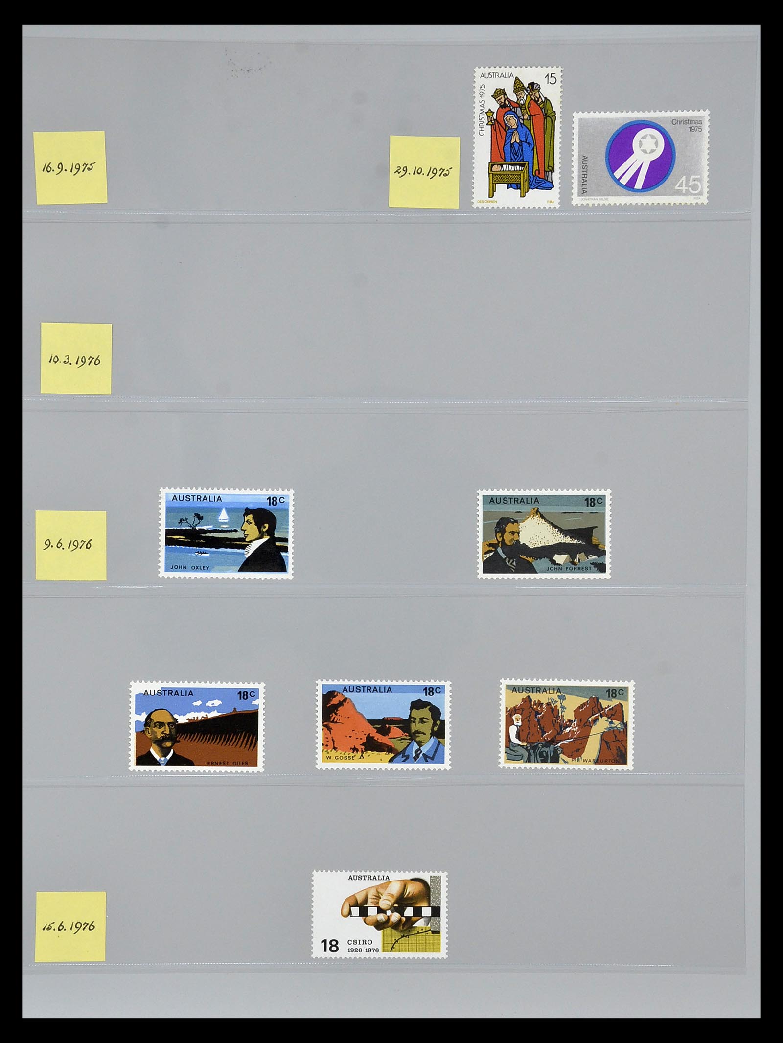 34902 048 - Stamp collection 34902 Australia 1913-1978.