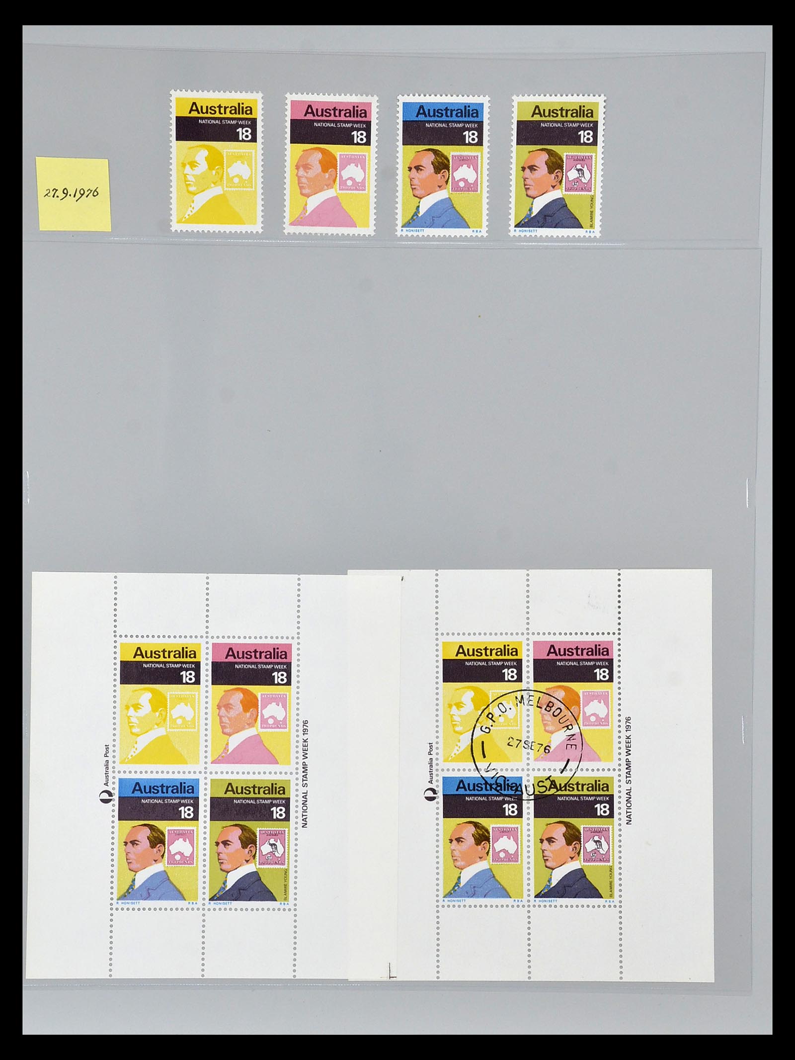 34902 050 - Stamp collection 34902 Australia 1913-1978.