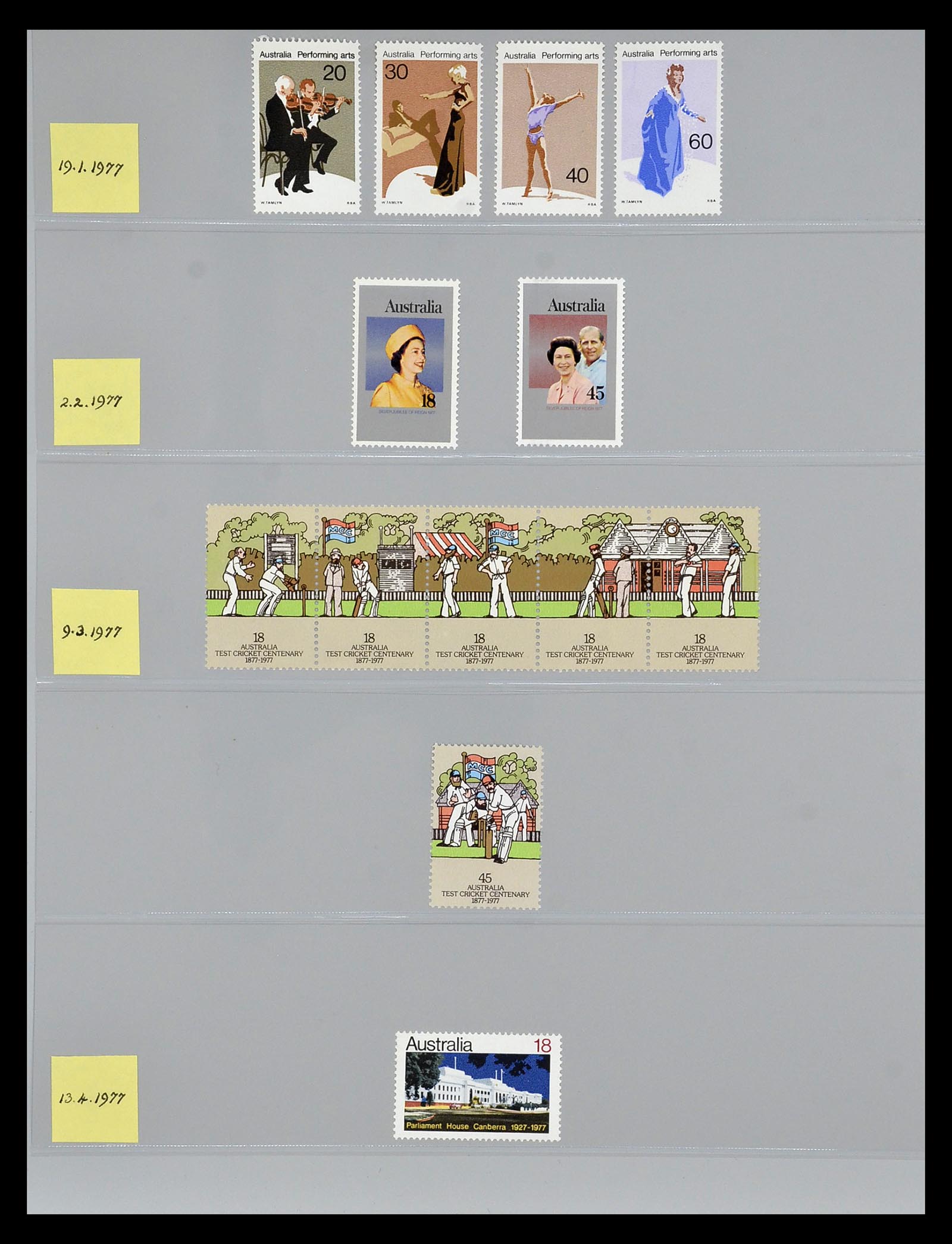34902 051 - Stamp collection 34902 Australia 1913-1978.