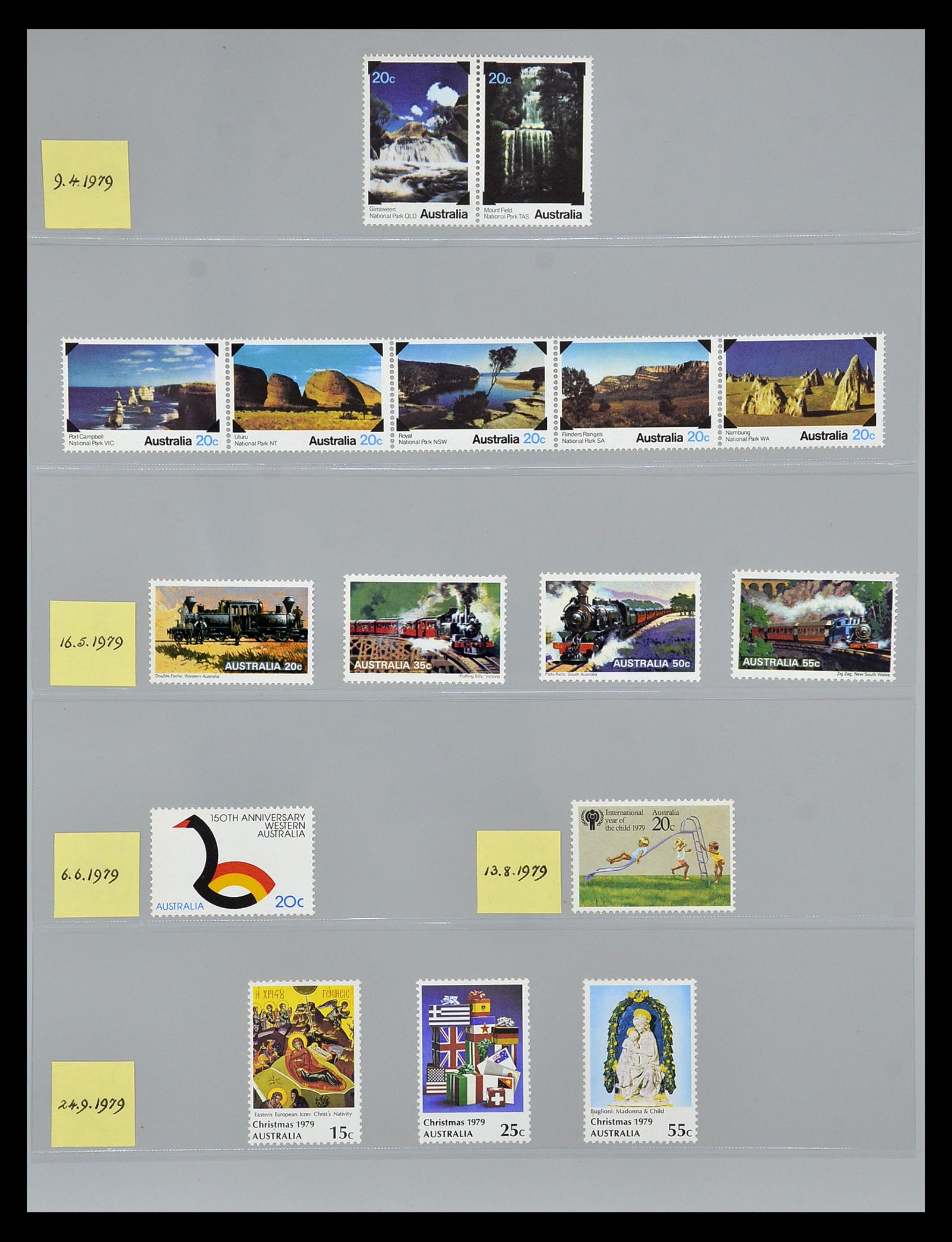 34902 059 - Stamp collection 34902 Australia 1913-1978.