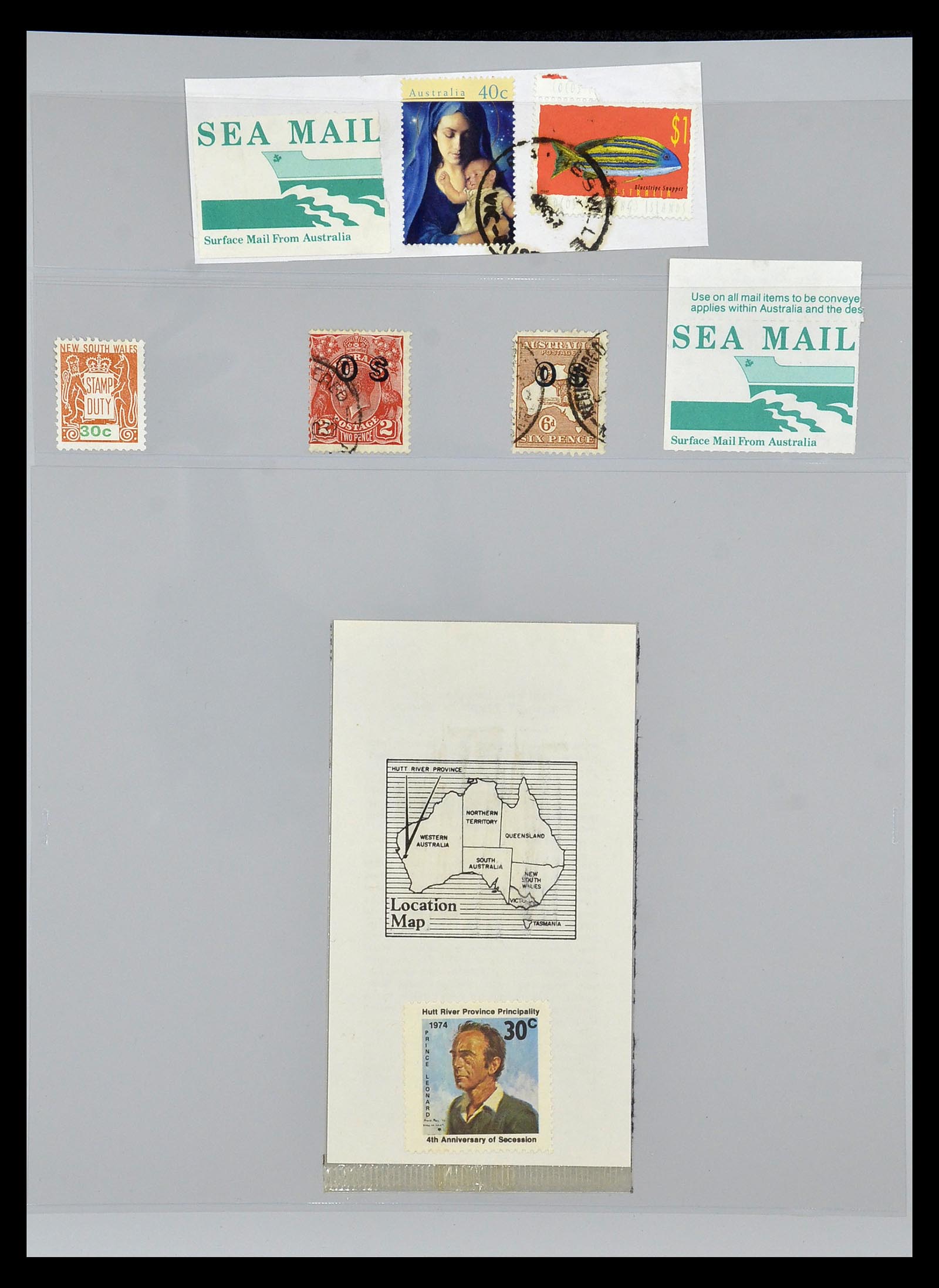 34902 060 - Stamp collection 34902 Australia 1913-1978.