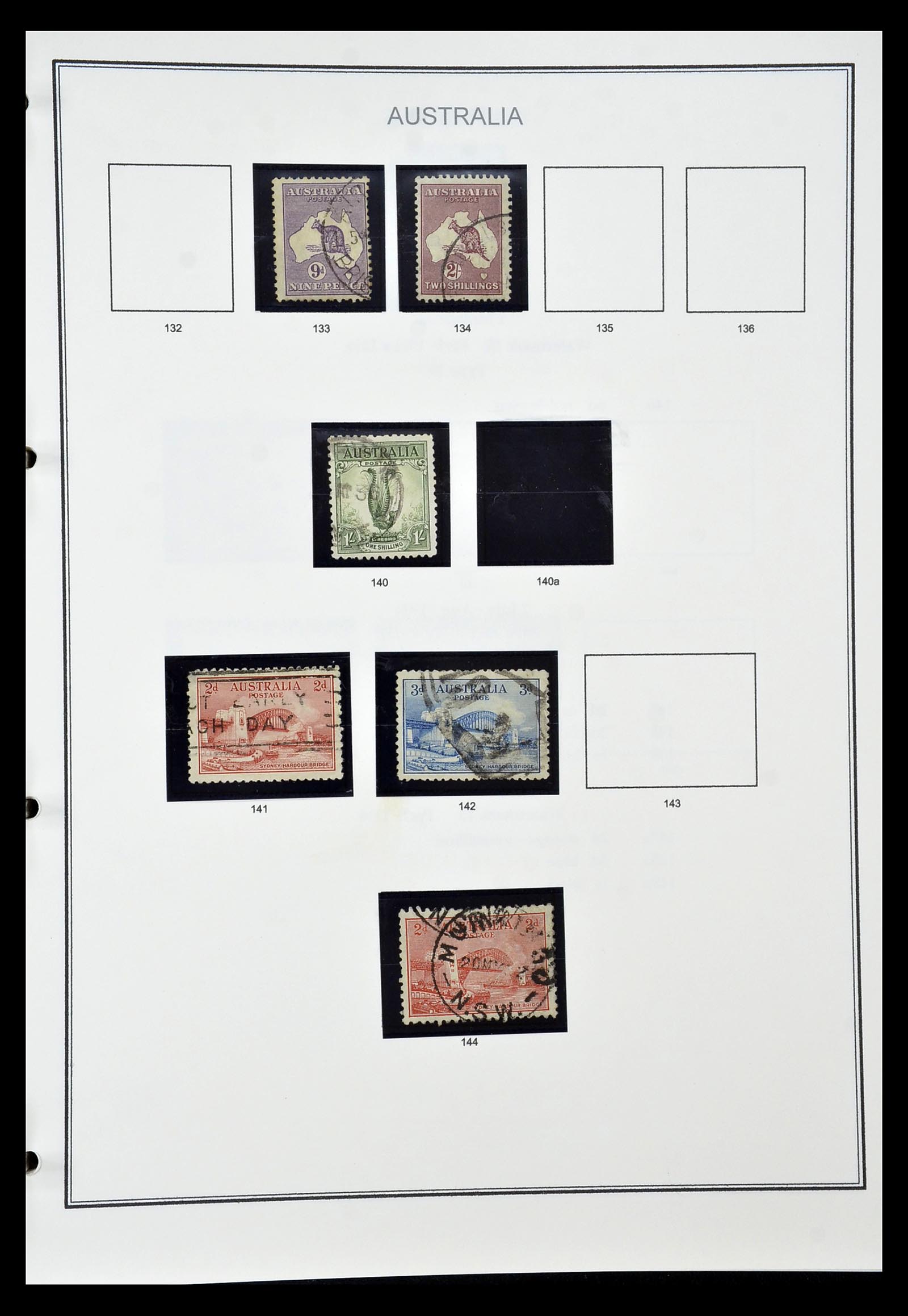 34903 014 - Postzegelverzameling 34903 Australië 1913-1999.