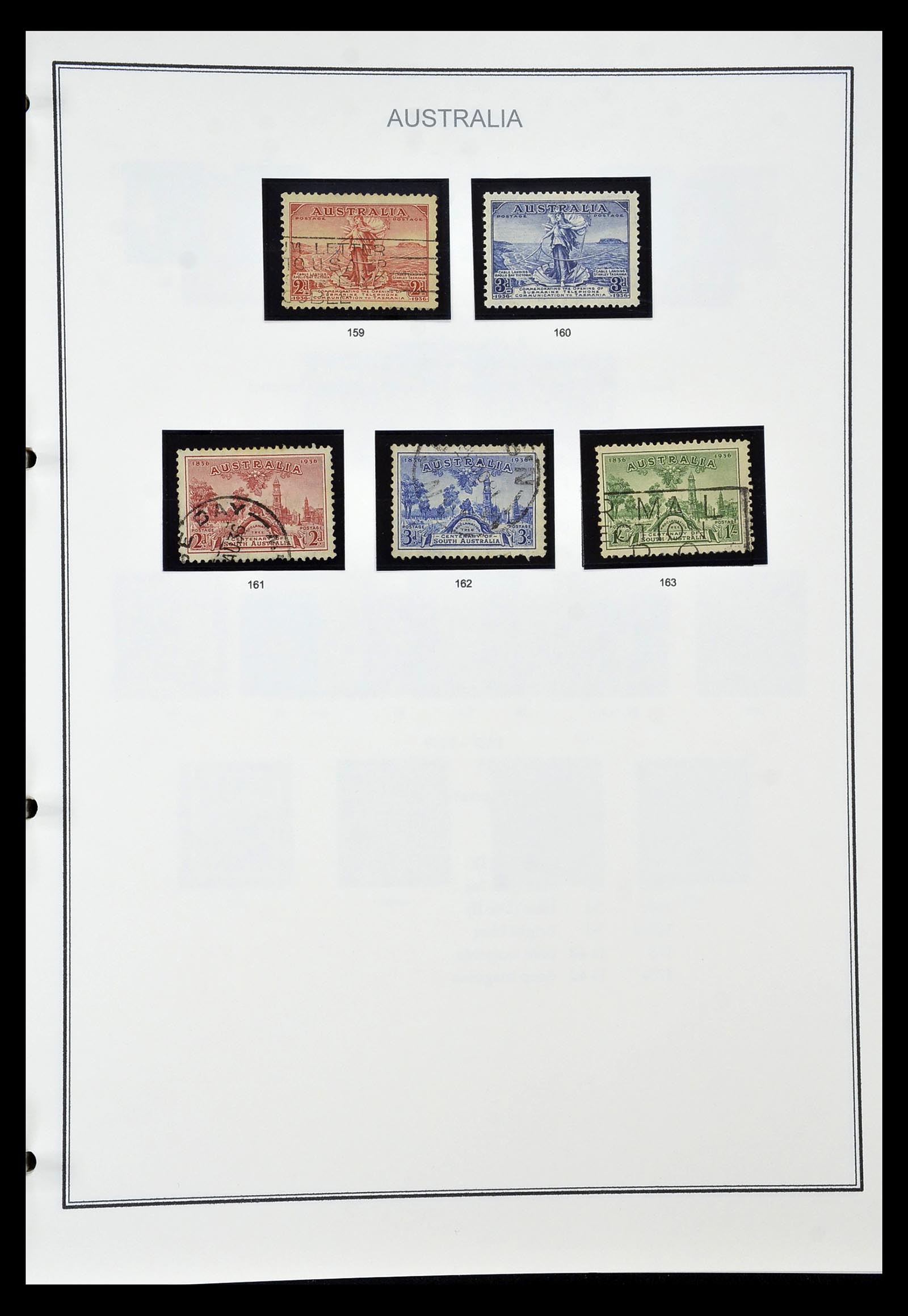 34903 017 - Postzegelverzameling 34903 Australië 1913-1999.