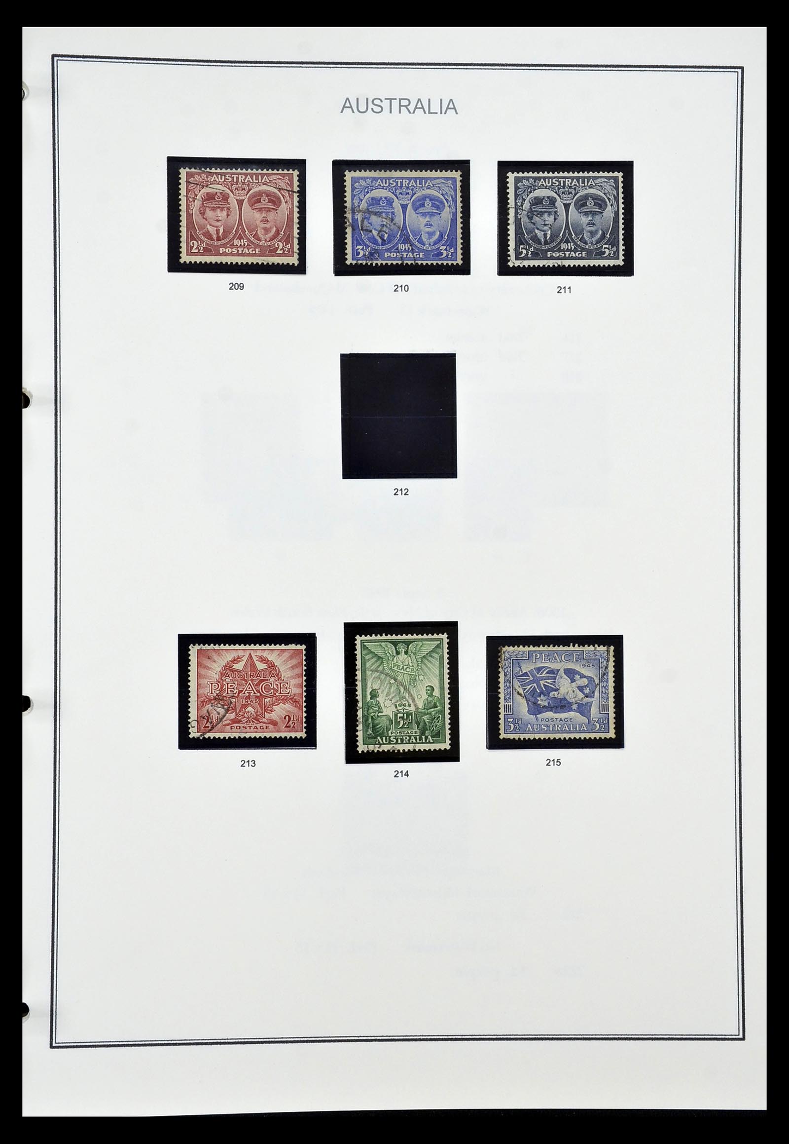 34903 022 - Postzegelverzameling 34903 Australië 1913-1999.