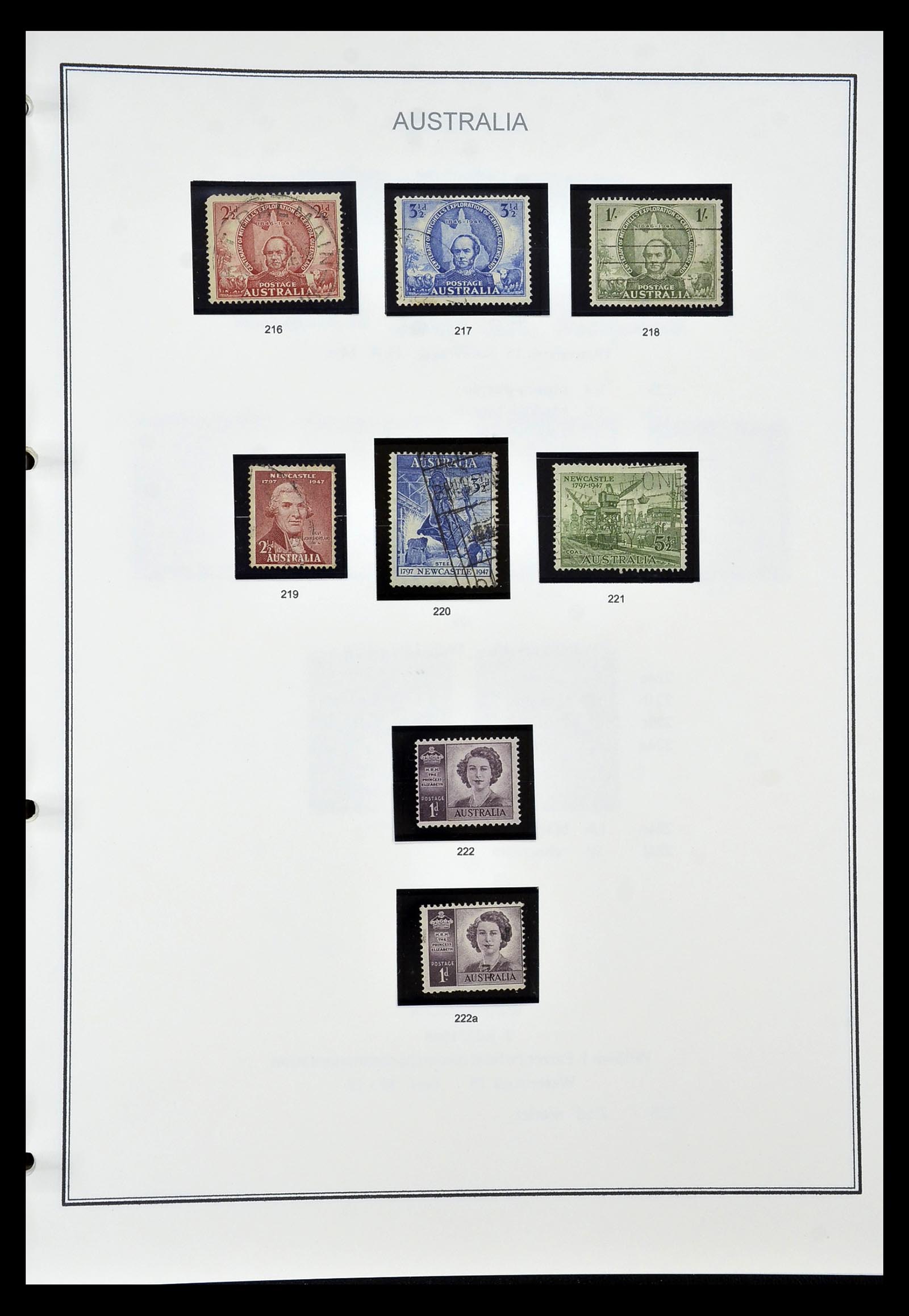34903 023 - Postzegelverzameling 34903 Australië 1913-1999.