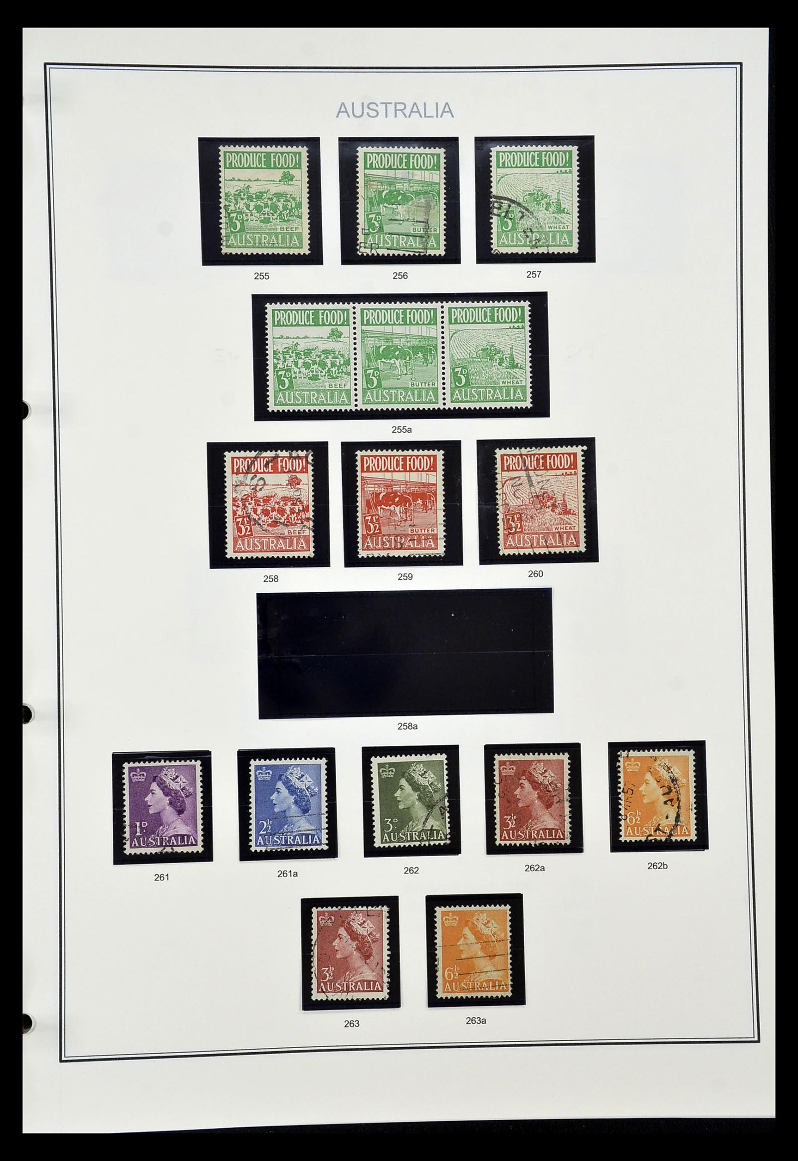 34903 030 - Postzegelverzameling 34903 Australië 1913-1999.