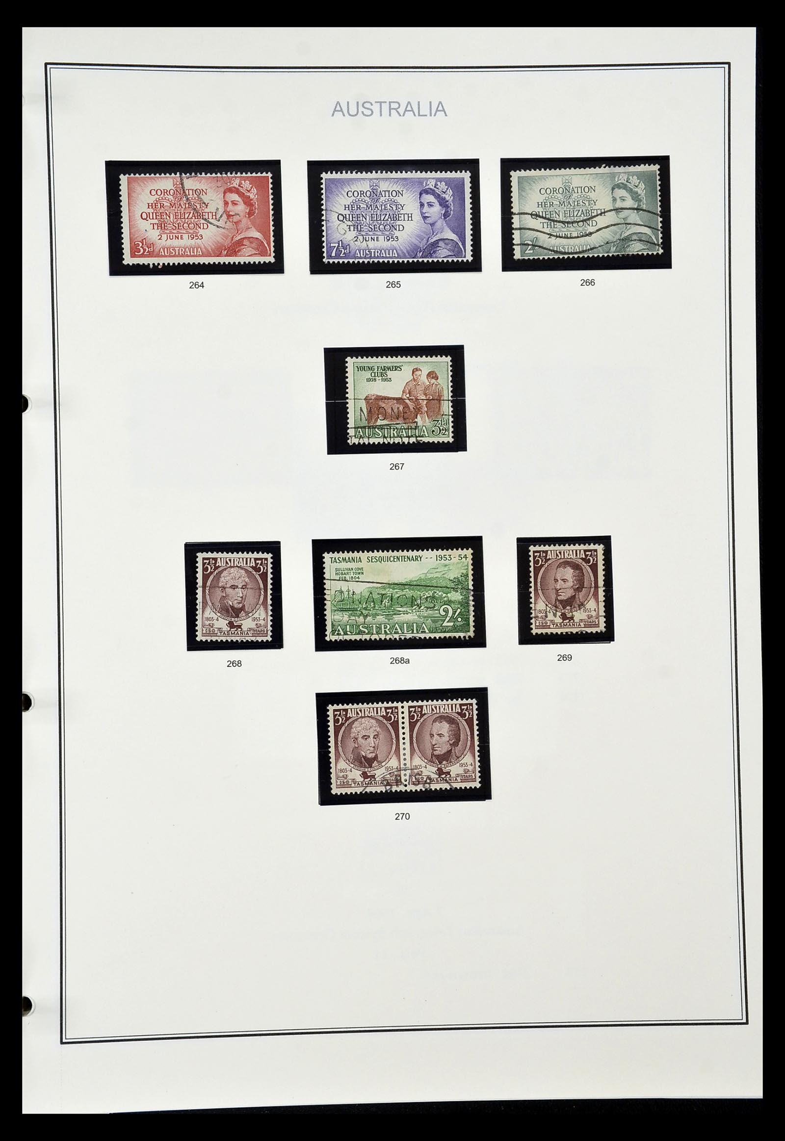 34903 031 - Postzegelverzameling 34903 Australië 1913-1999.