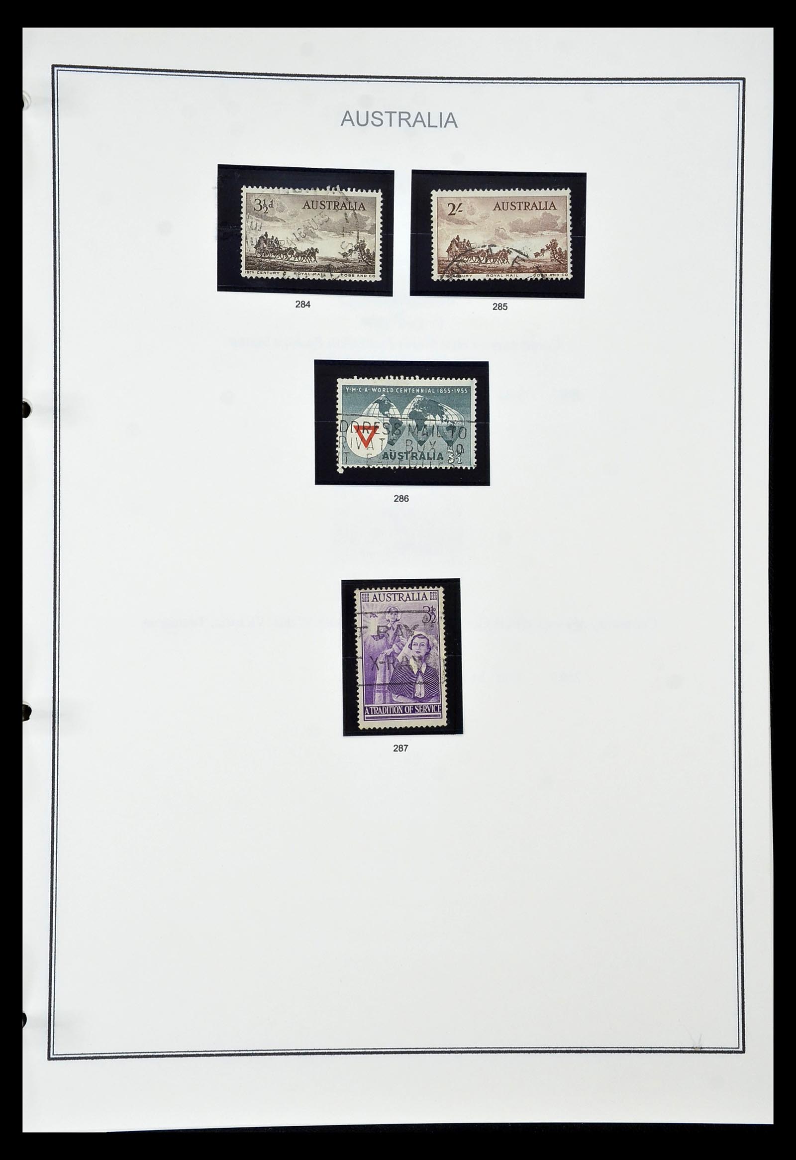 34903 036 - Postzegelverzameling 34903 Australië 1913-1999.