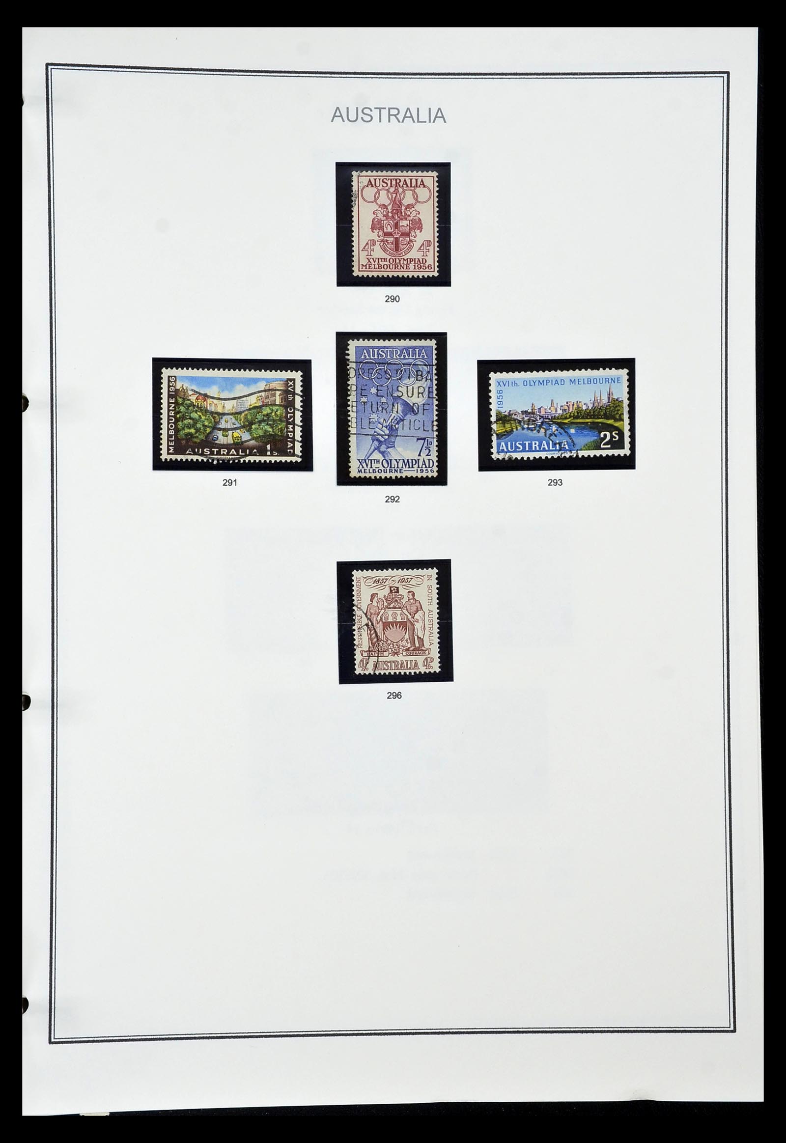 34903 038 - Postzegelverzameling 34903 Australië 1913-1999.
