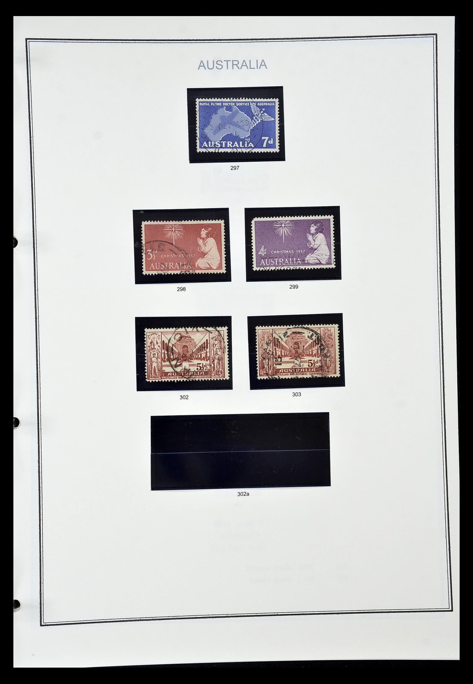 34903 039 - Postzegelverzameling 34903 Australië 1913-1999.