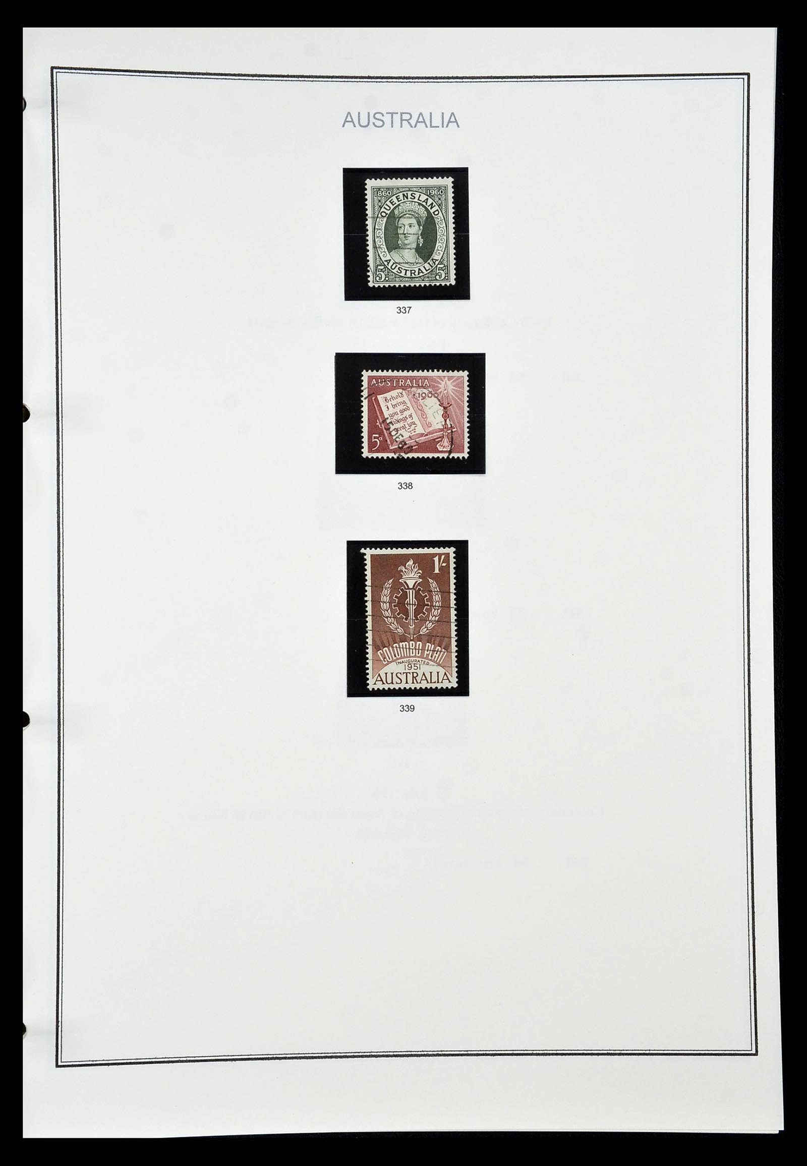 34903 045 - Postzegelverzameling 34903 Australië 1913-1999.