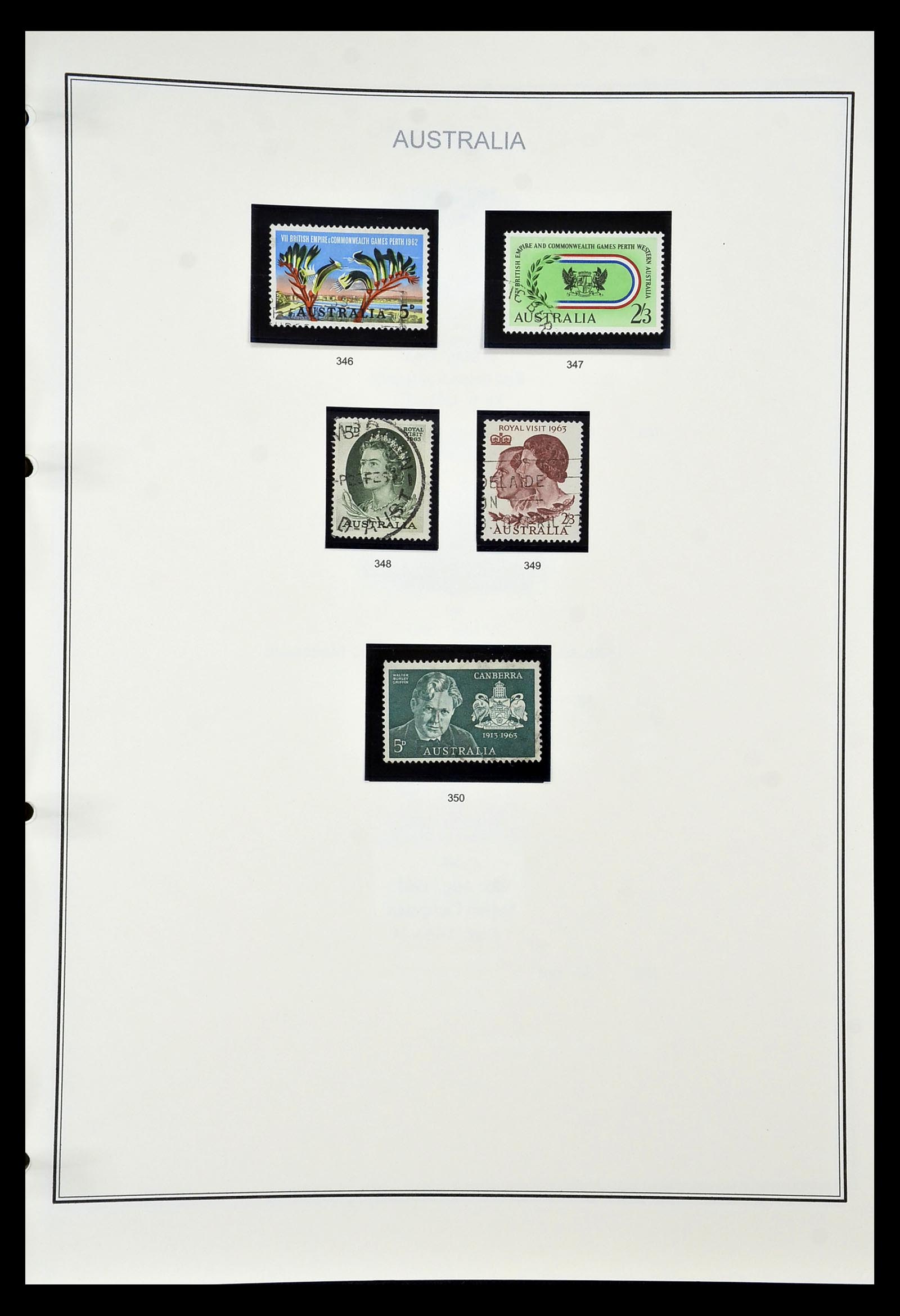 34903 048 - Postzegelverzameling 34903 Australië 1913-1999.