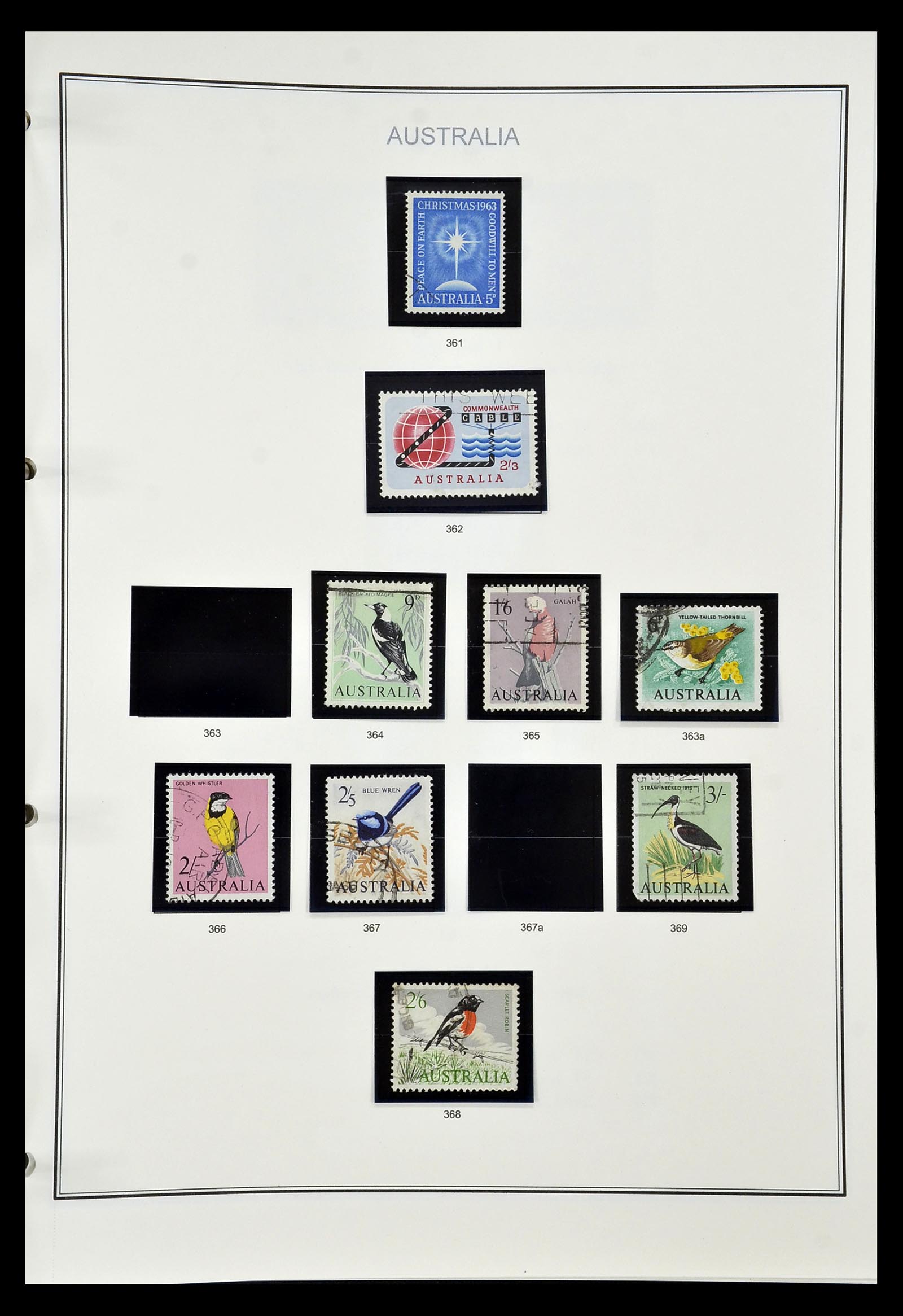 34903 051 - Postzegelverzameling 34903 Australië 1913-1999.