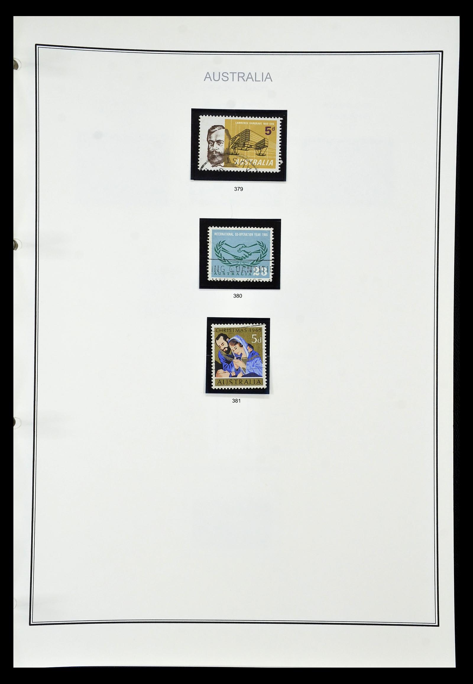 34903 054 - Postzegelverzameling 34903 Australië 1913-1999.