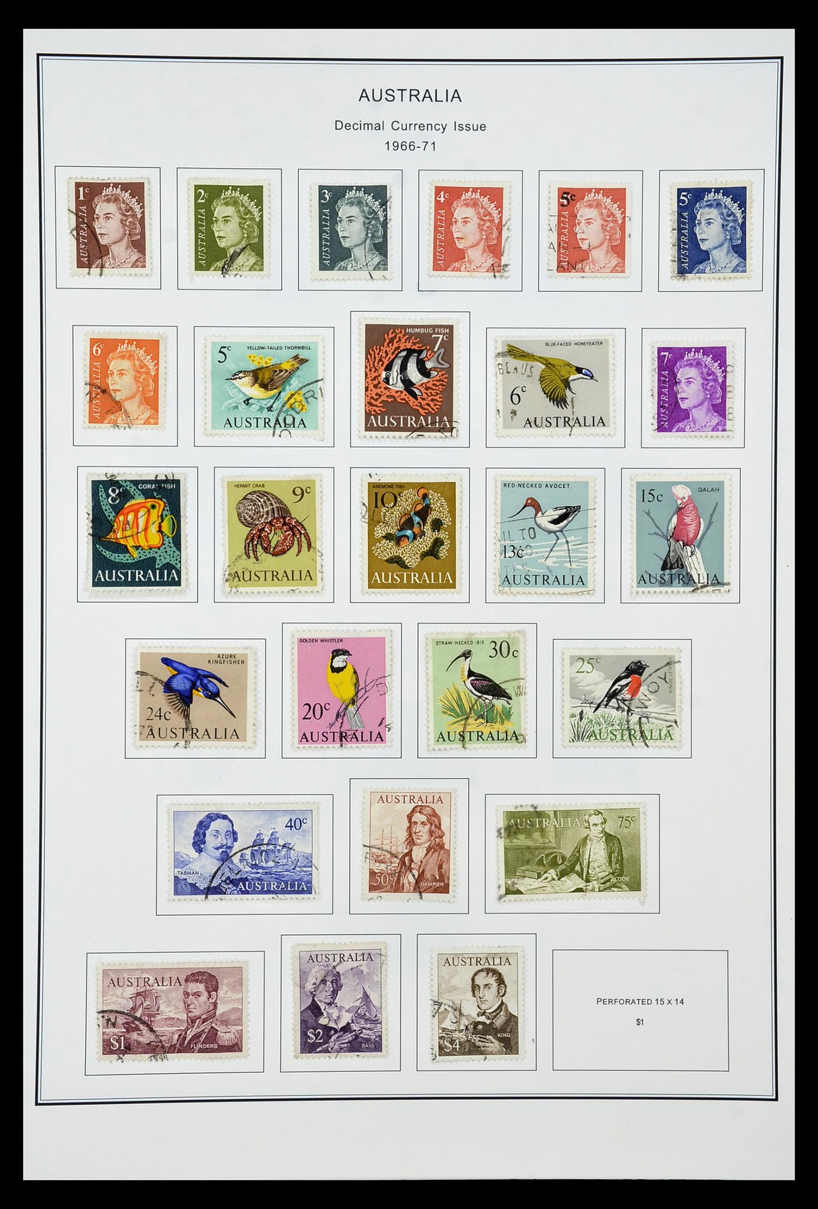 34903 056 - Postzegelverzameling 34903 Australië 1913-1999.