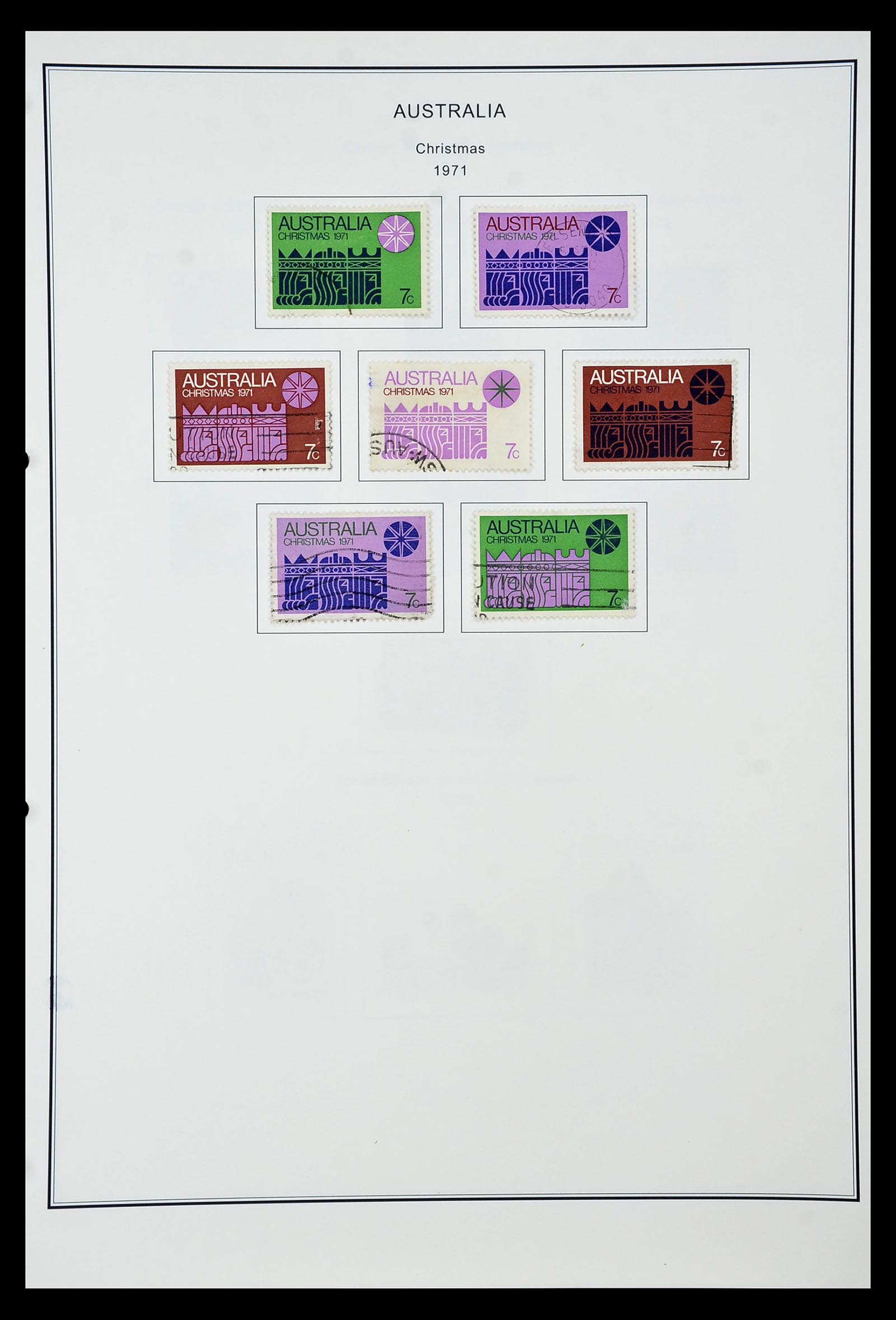 34903 066 - Postzegelverzameling 34903 Australië 1913-1999.