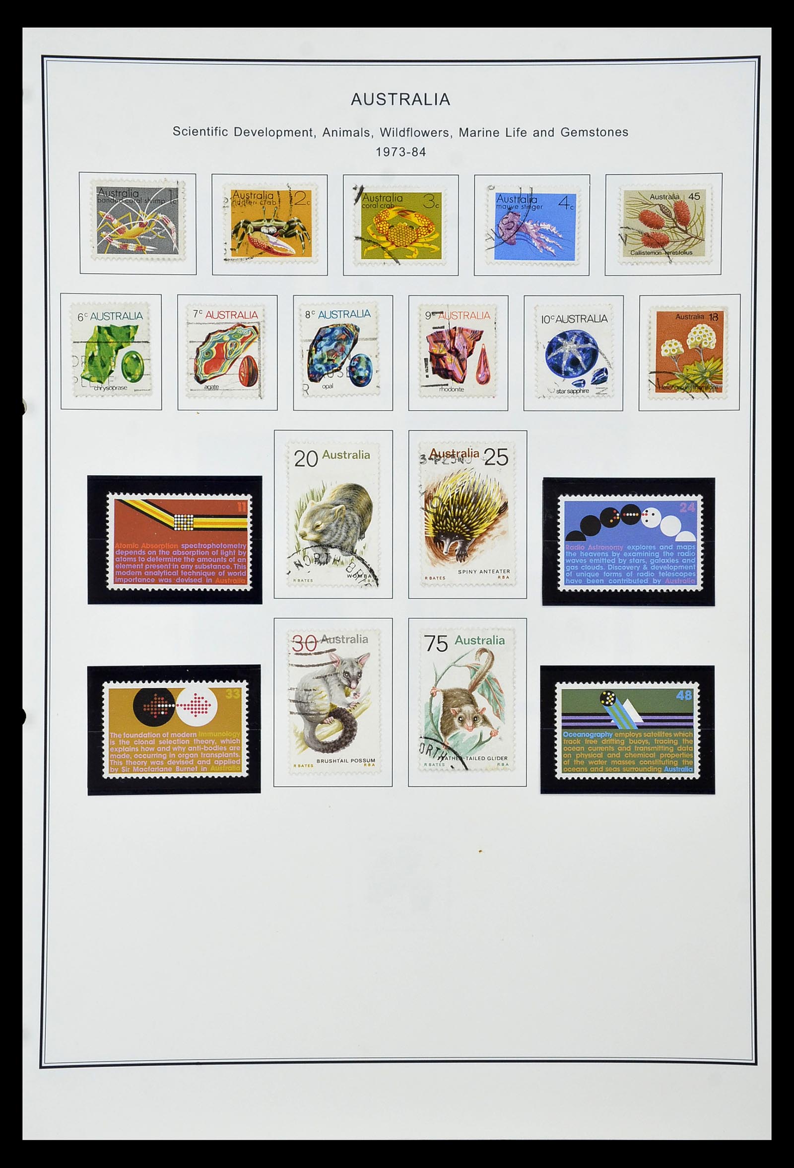 34903 070 - Postzegelverzameling 34903 Australië 1913-1999.