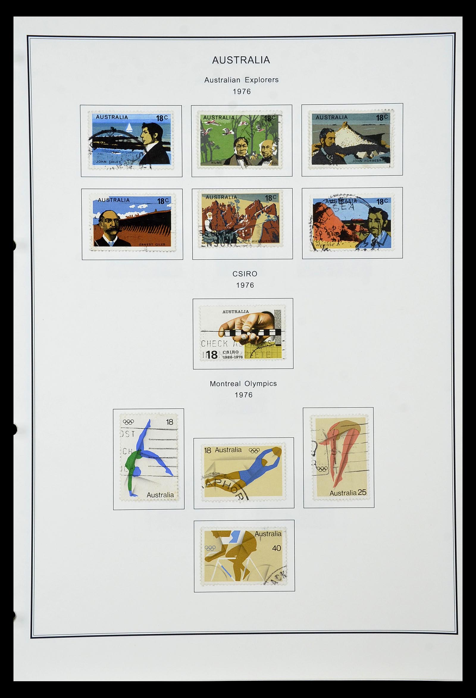 34903 078 - Postzegelverzameling 34903 Australië 1913-1999.