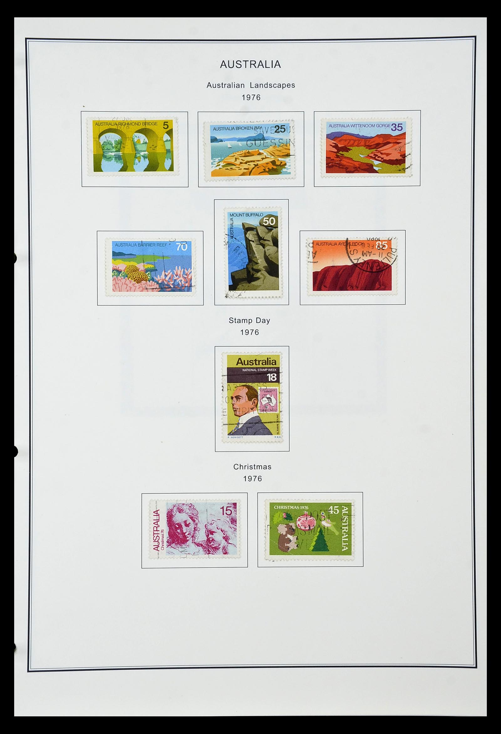 34903 079 - Postzegelverzameling 34903 Australië 1913-1999.
