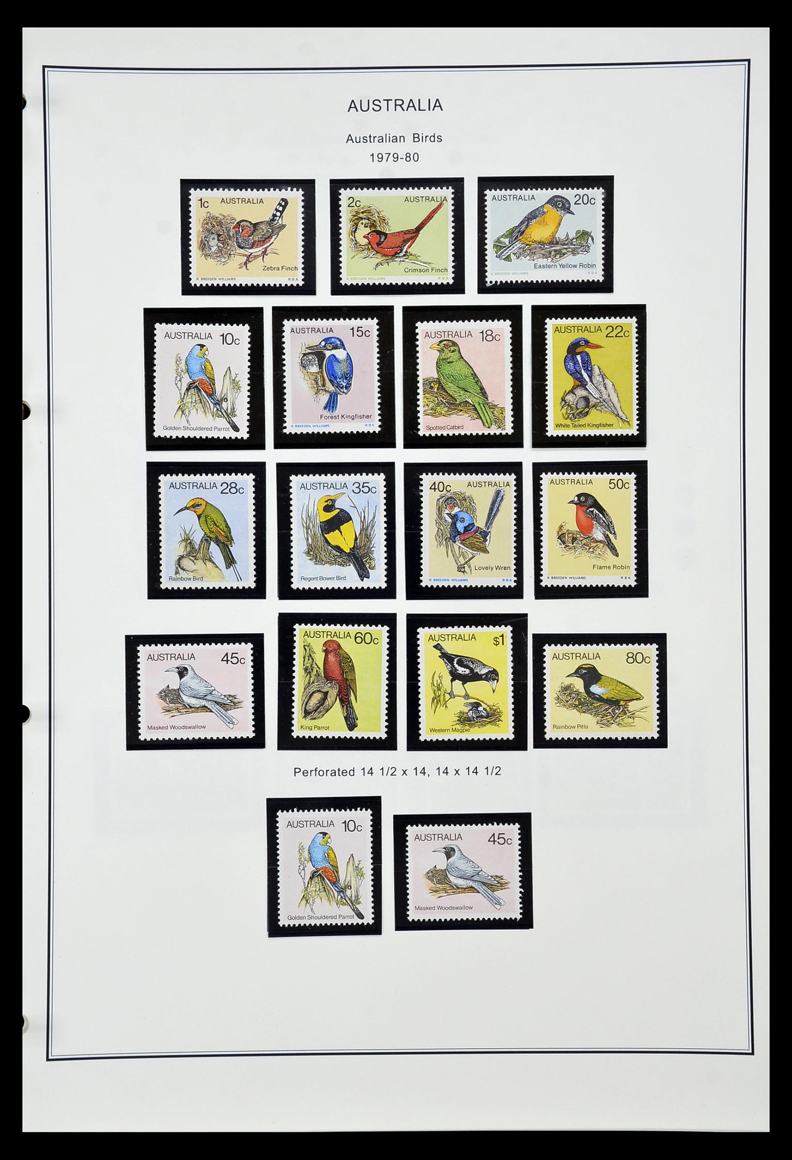34903 089 - Postzegelverzameling 34903 Australië 1913-1999.