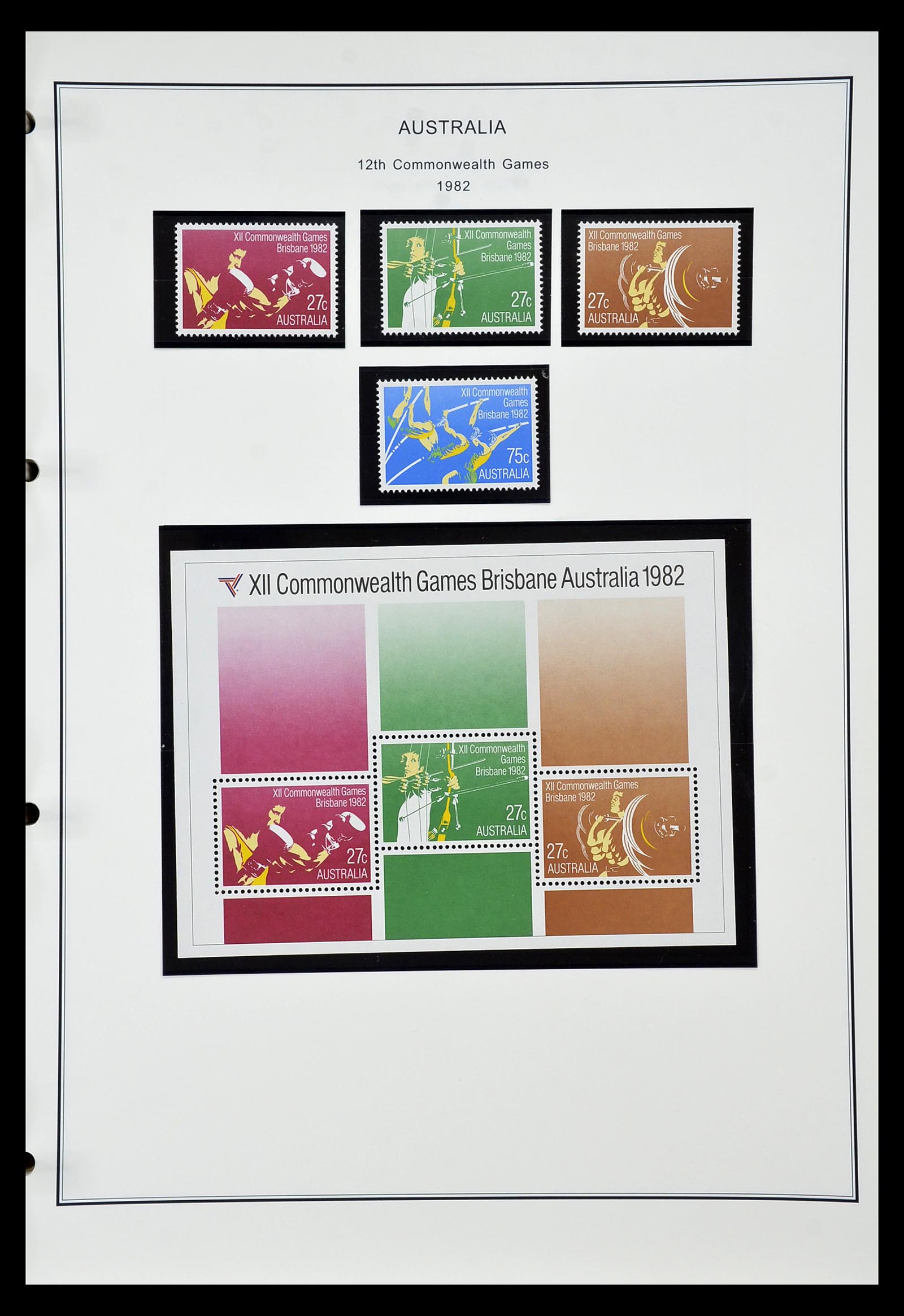 34903 099 - Postzegelverzameling 34903 Australië 1913-1999.