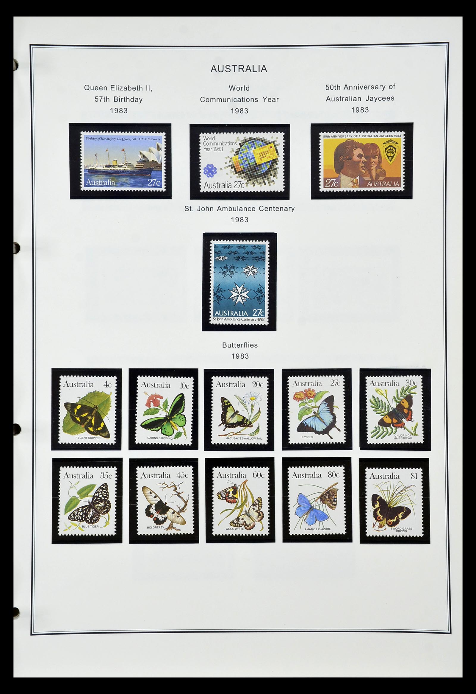 34903 102 - Postzegelverzameling 34903 Australië 1913-1999.