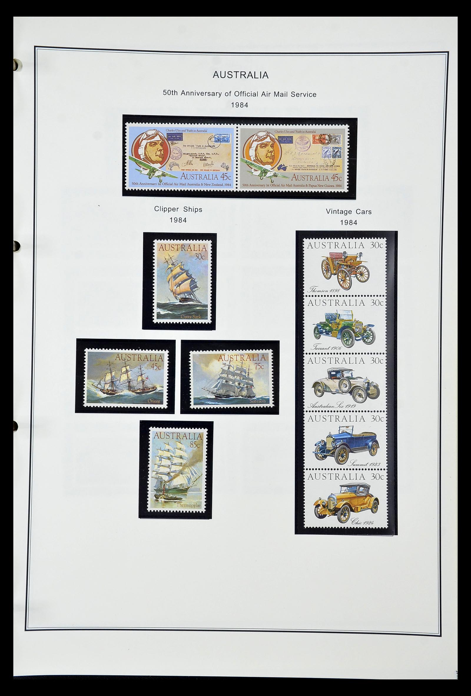 34903 104 - Postzegelverzameling 34903 Australië 1913-1999.