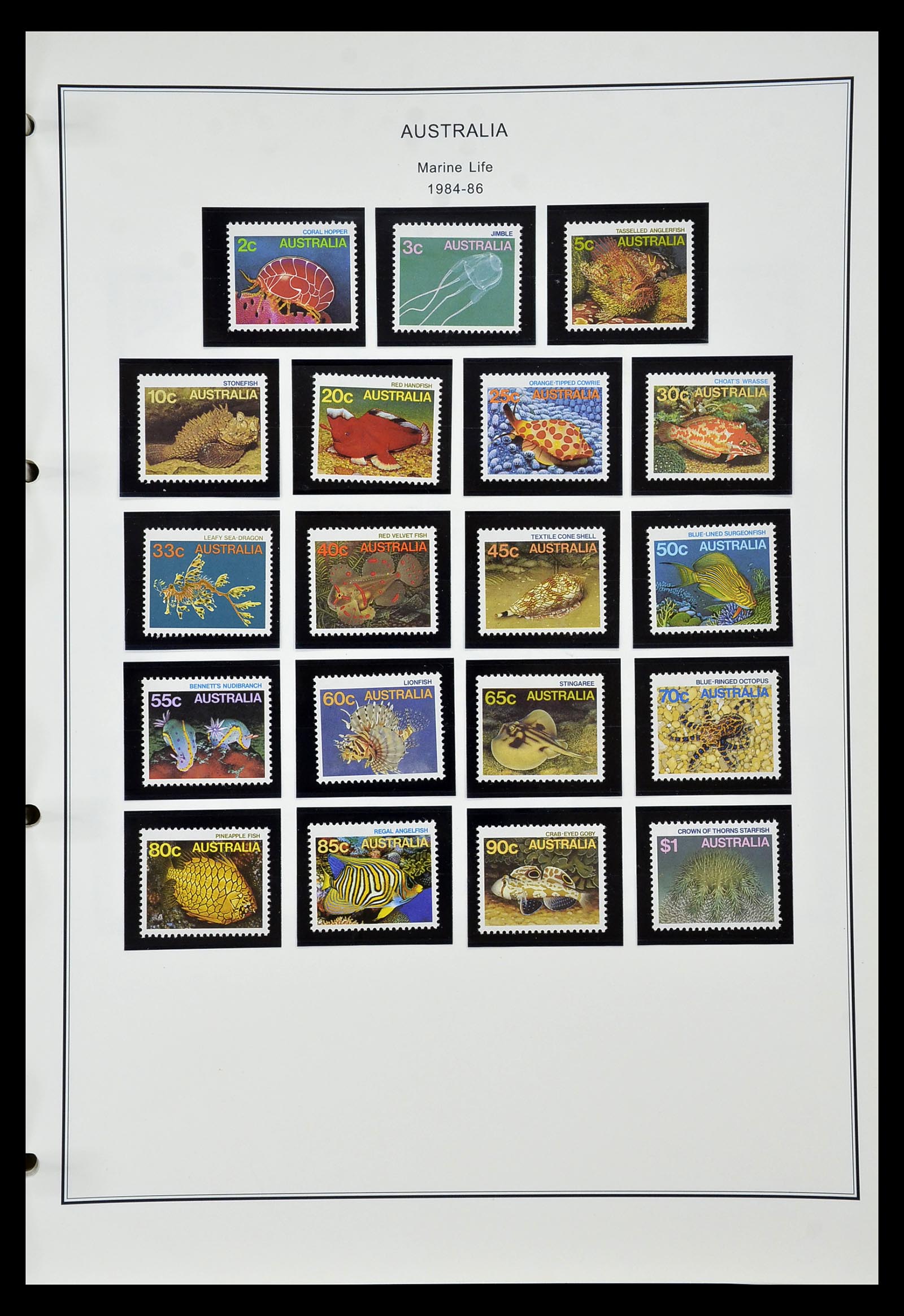 34903 105 - Postzegelverzameling 34903 Australië 1913-1999.