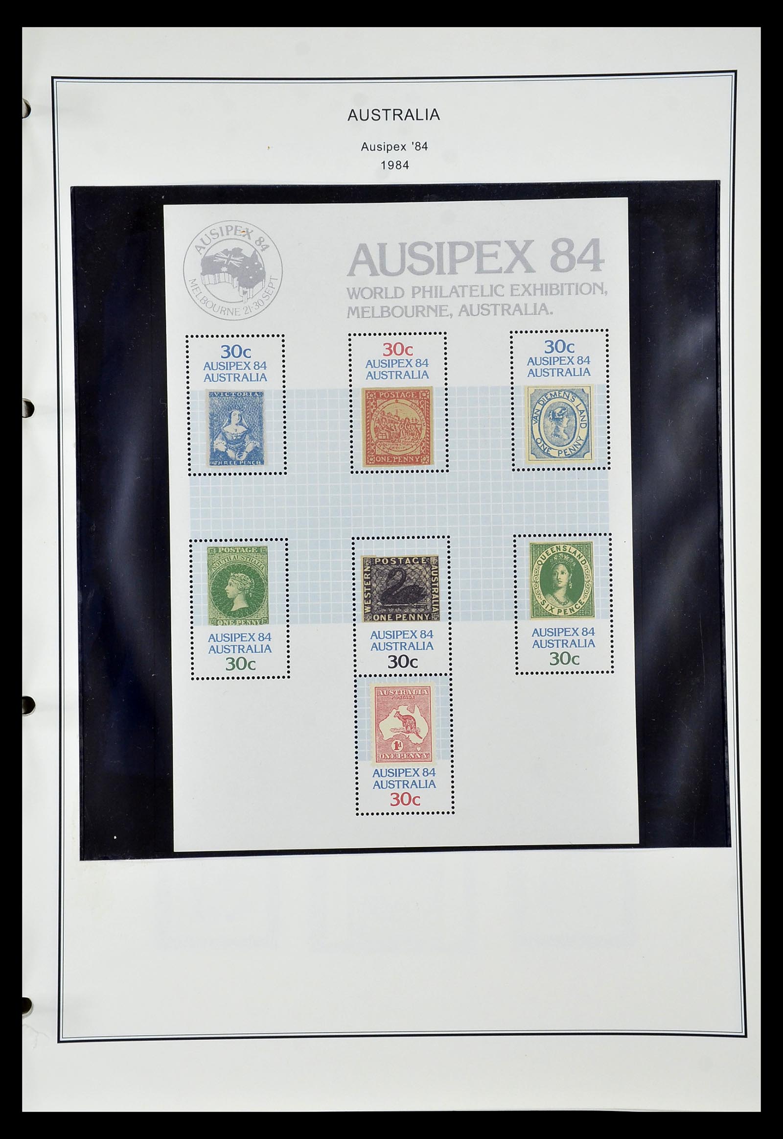 34903 107 - Postzegelverzameling 34903 Australië 1913-1999.