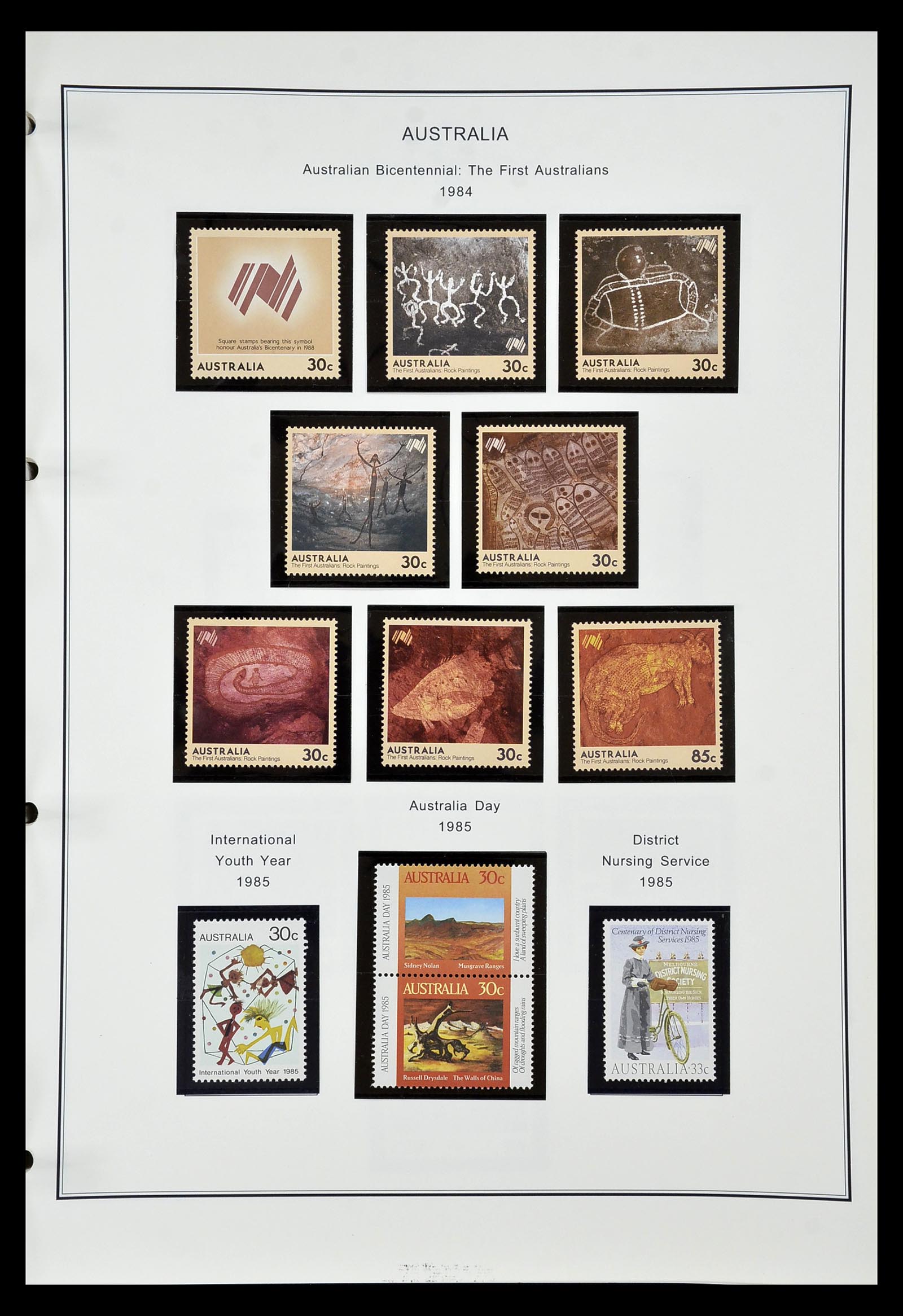 34903 108 - Postzegelverzameling 34903 Australië 1913-1999.